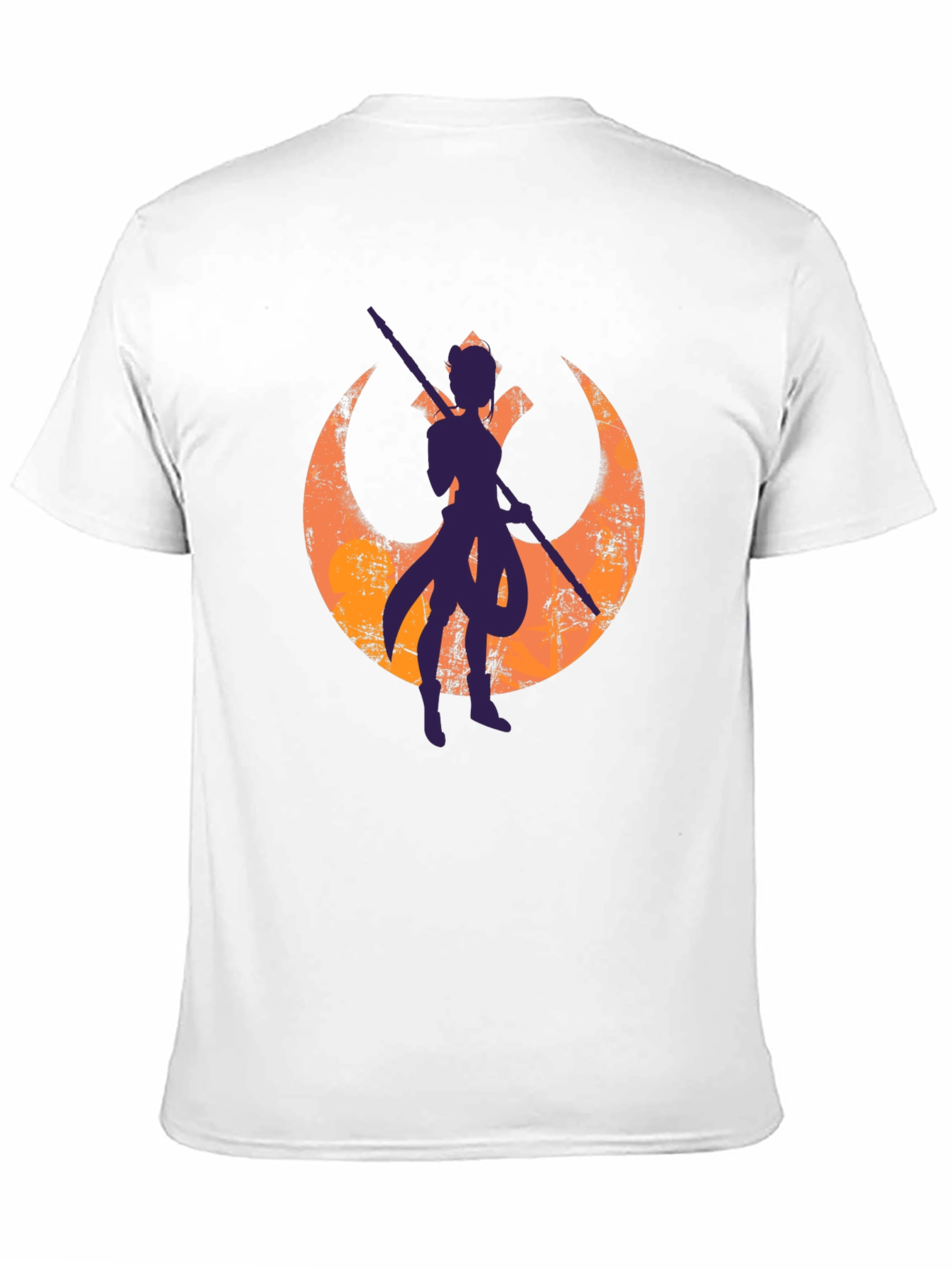 Star Wars Ahsoka Rebel Symbol Black T-Shirt
