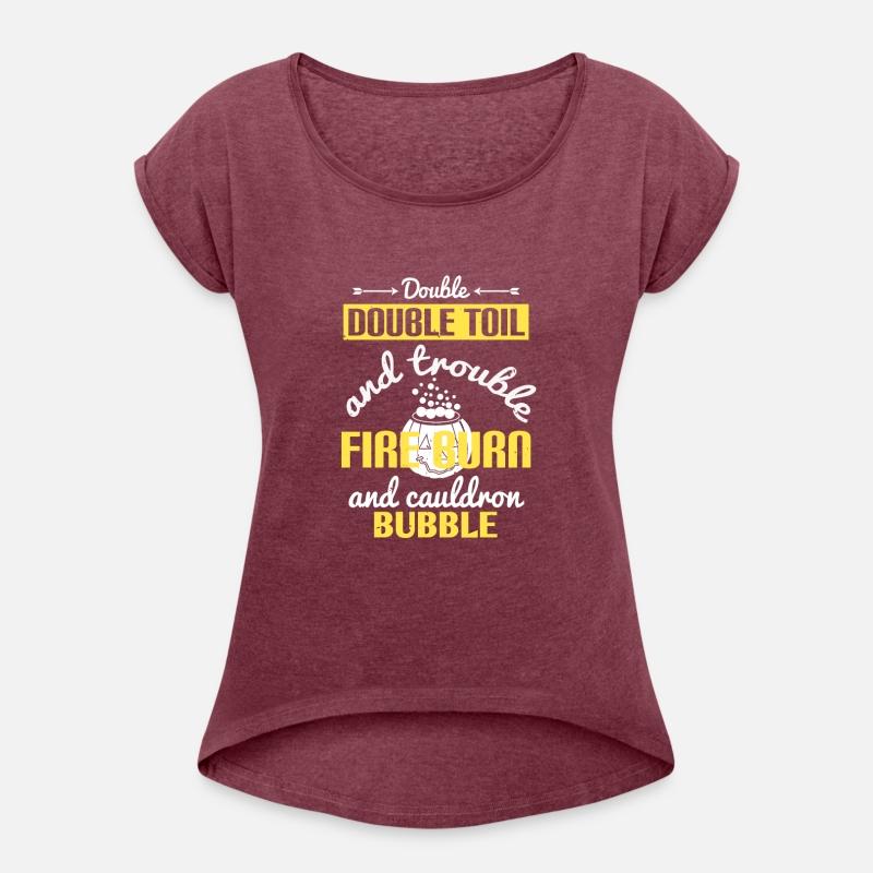 Double toil and trouble fire burn, cauldron bubble