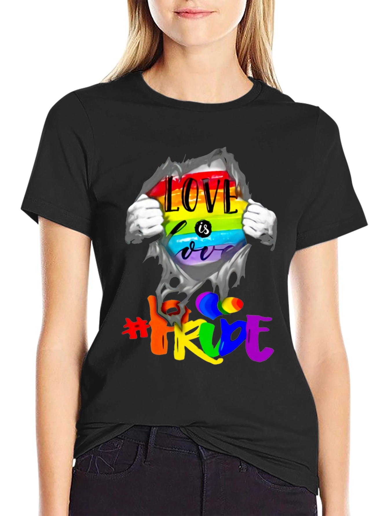 Love is Love Rainbow Pride T-Shirt