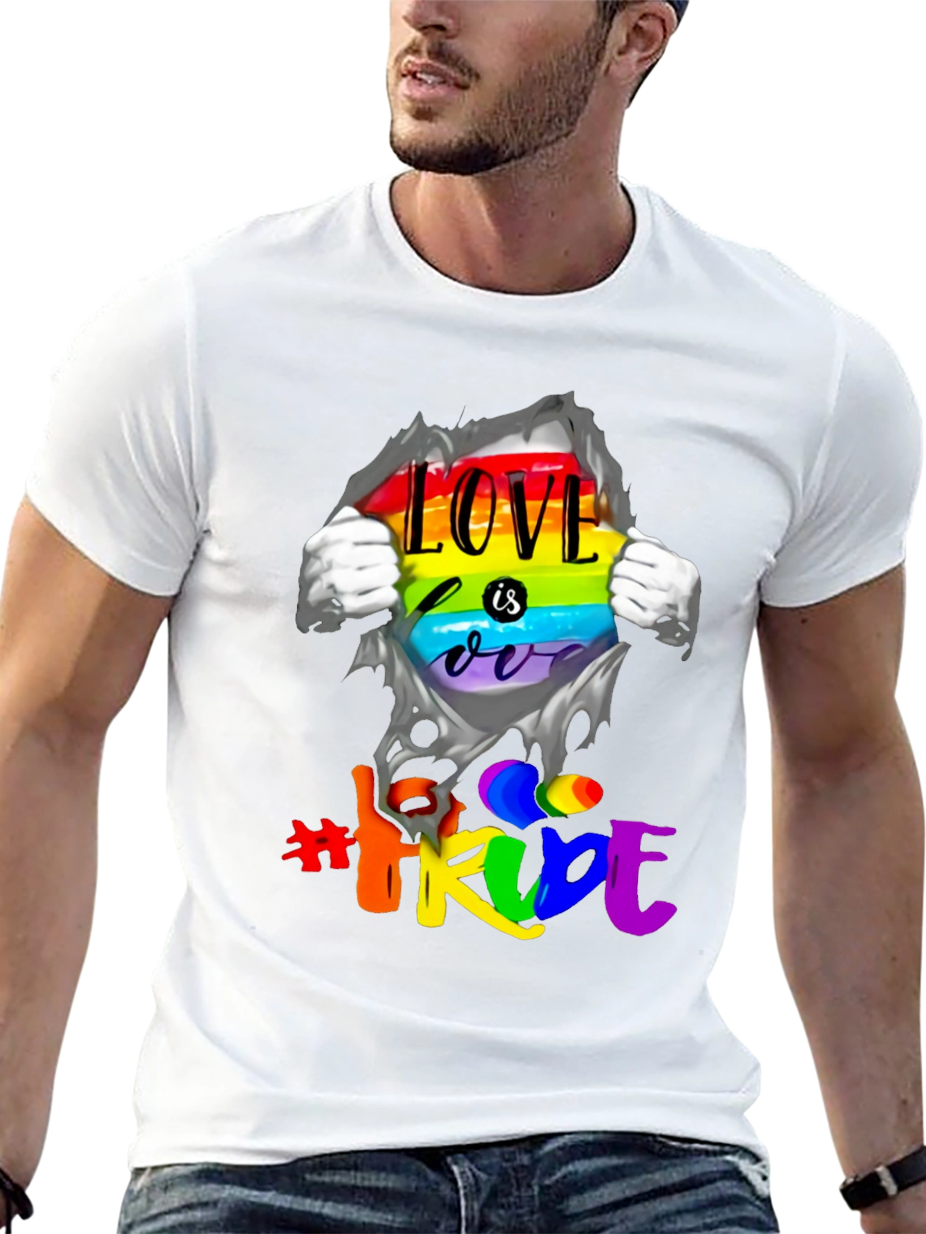 Love is Love Rainbow Pride T-Shirt