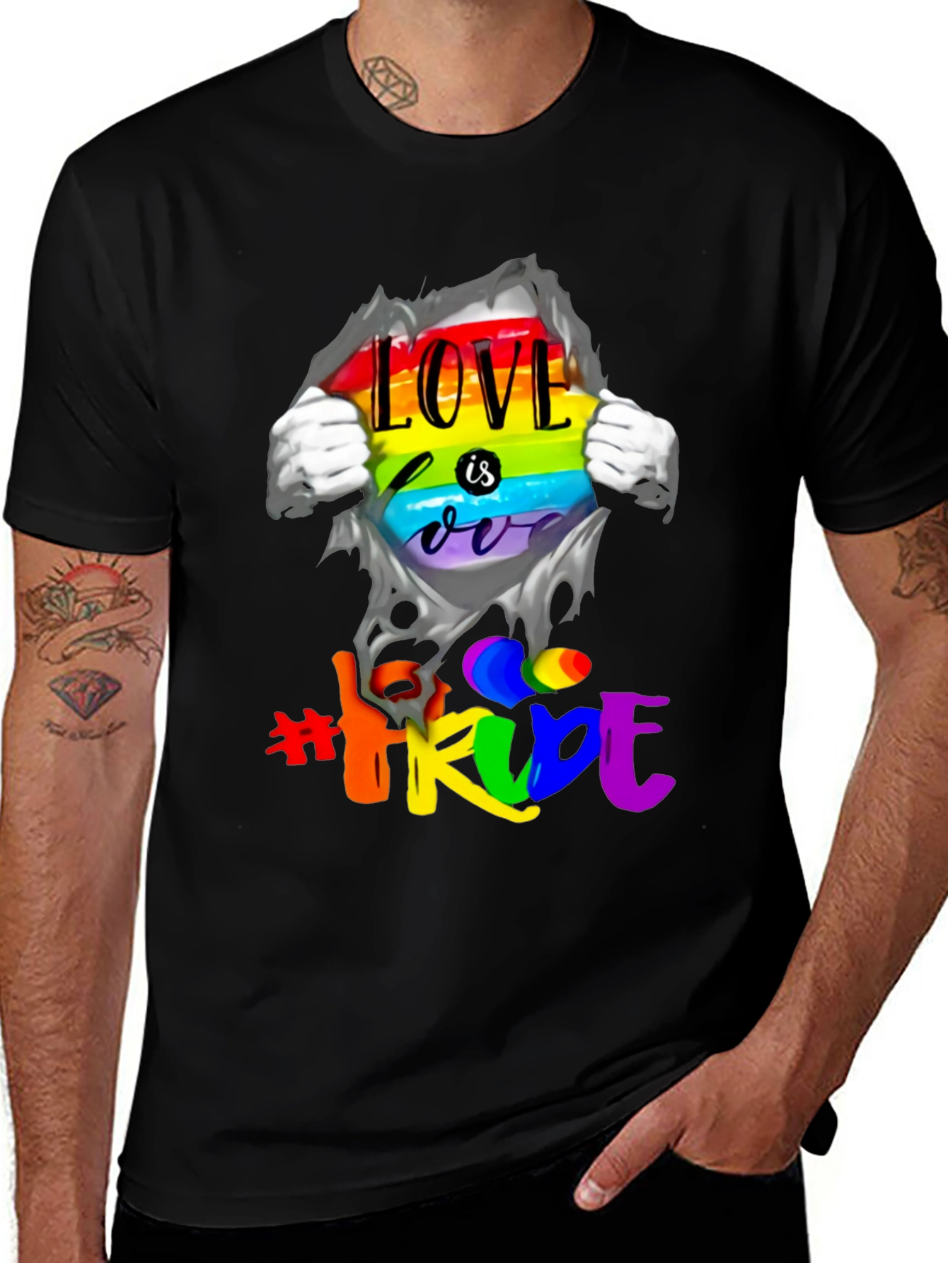 Love is Love Rainbow Pride T-Shirt