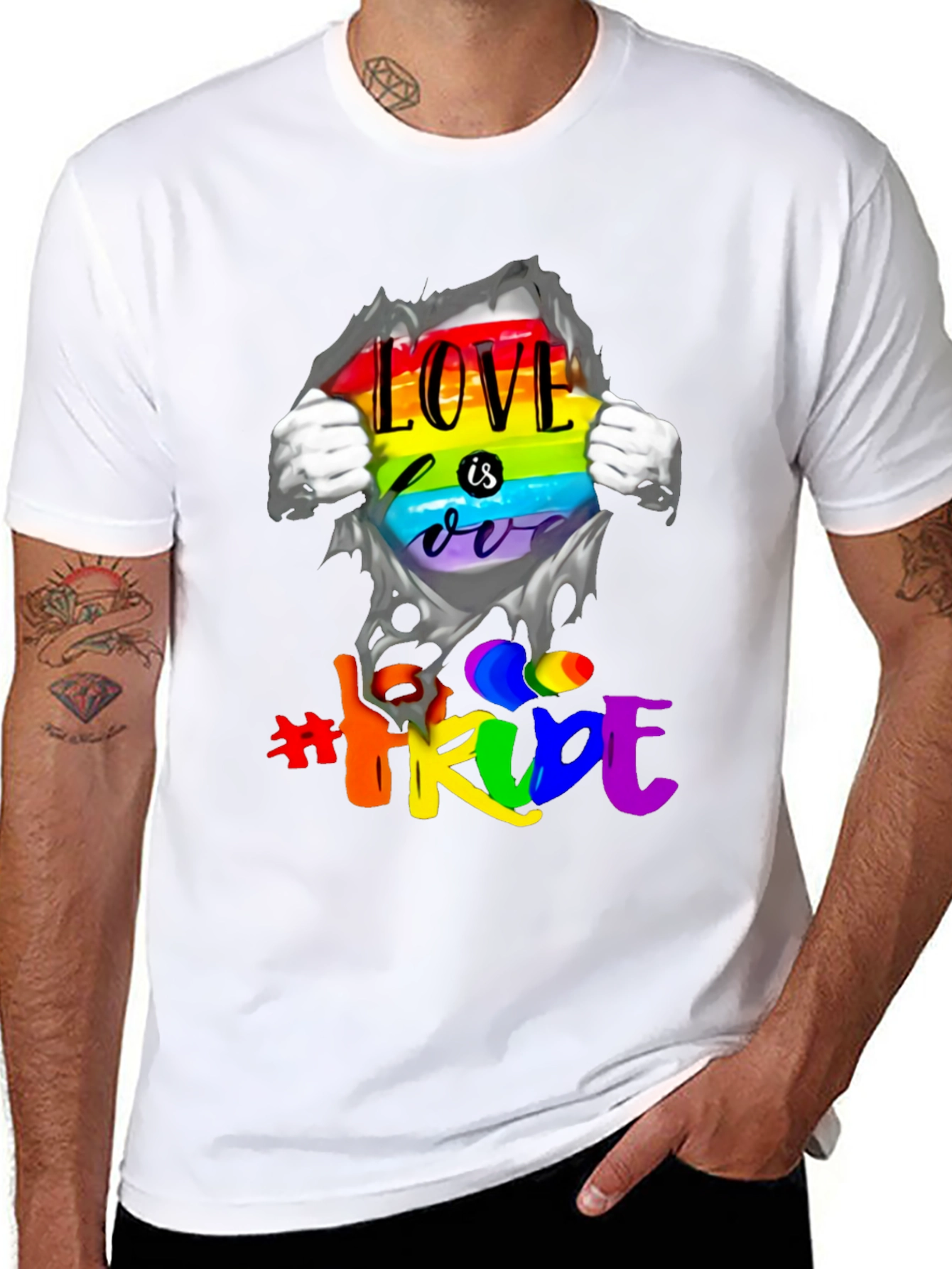 Love is Love Rainbow Pride T-Shirt