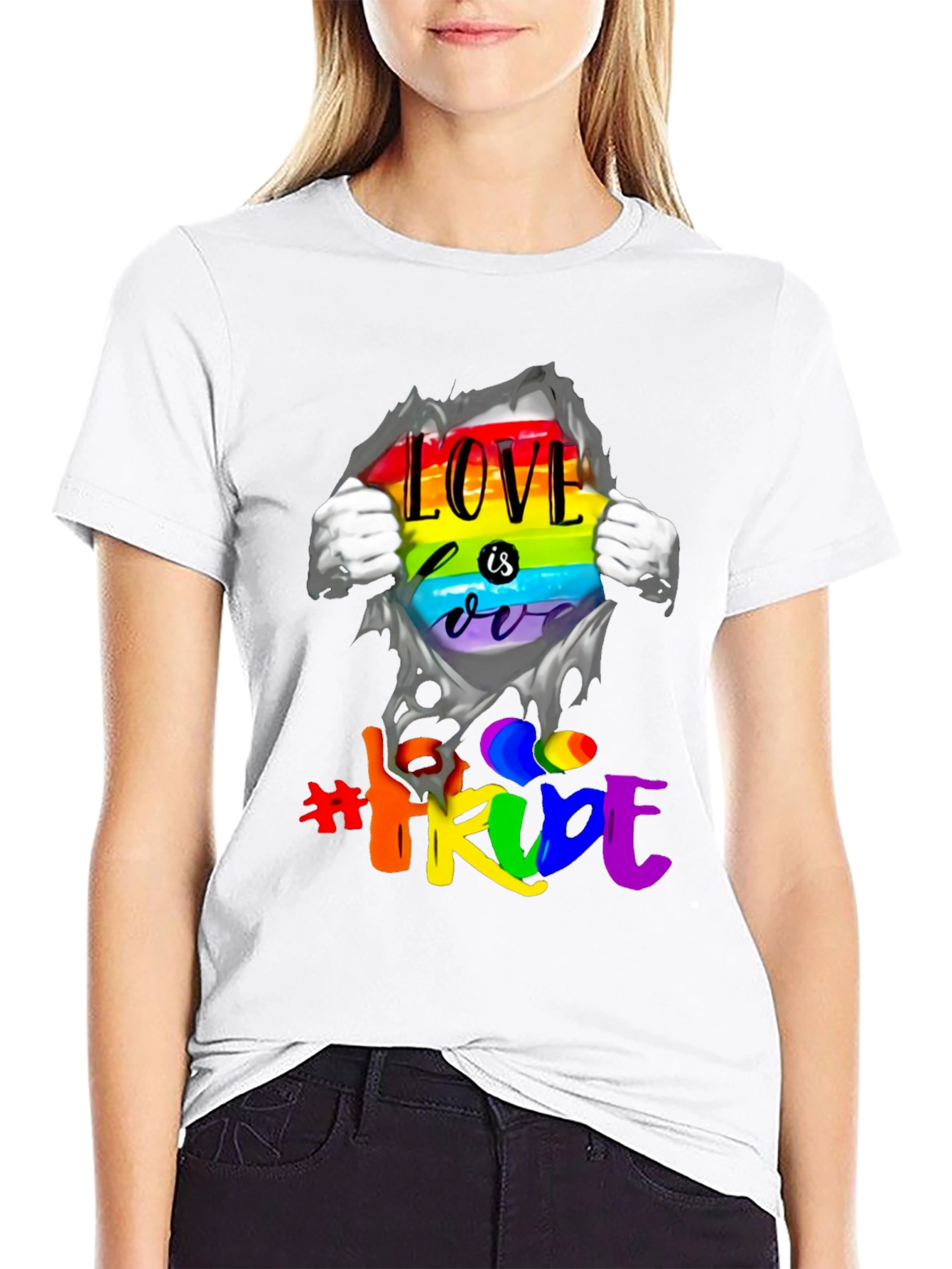 Love is Love Rainbow Pride T-Shirt