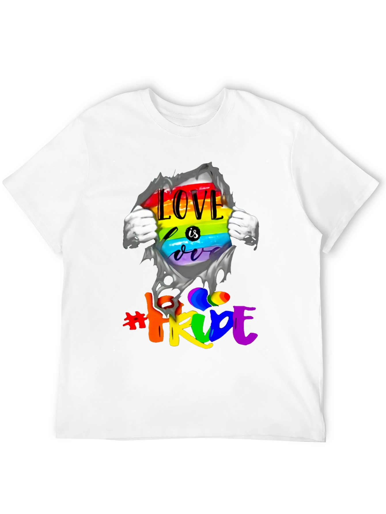 Love is Love Rainbow Pride T-Shirt