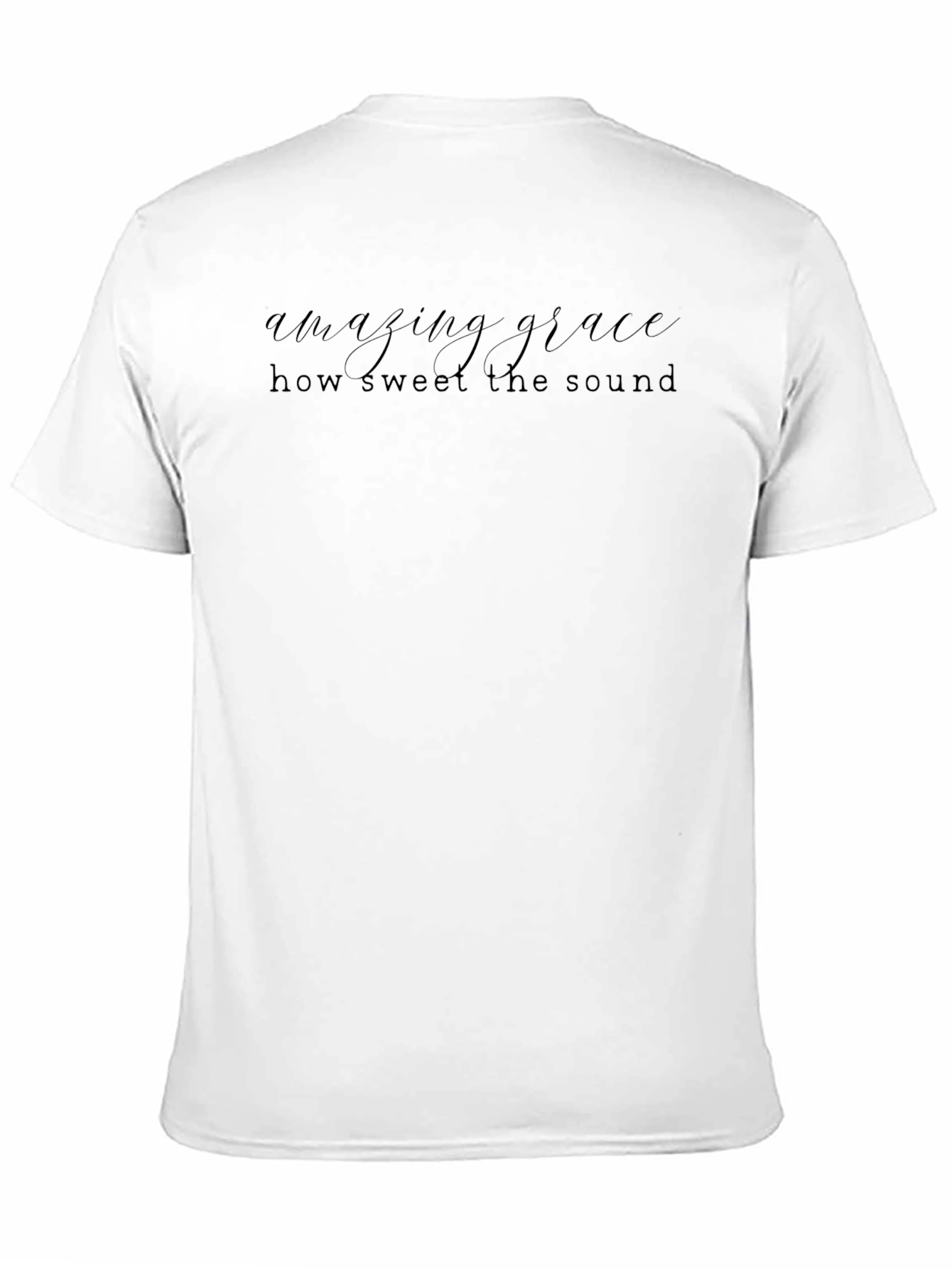 Amazing Grace Black Graphic Tee