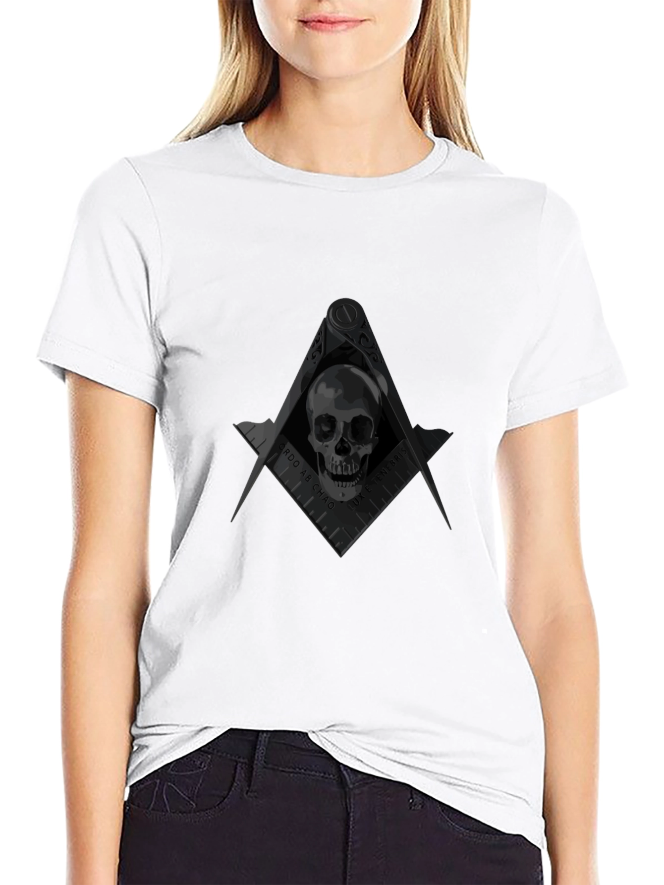 Skull & Compass Graphic Tee