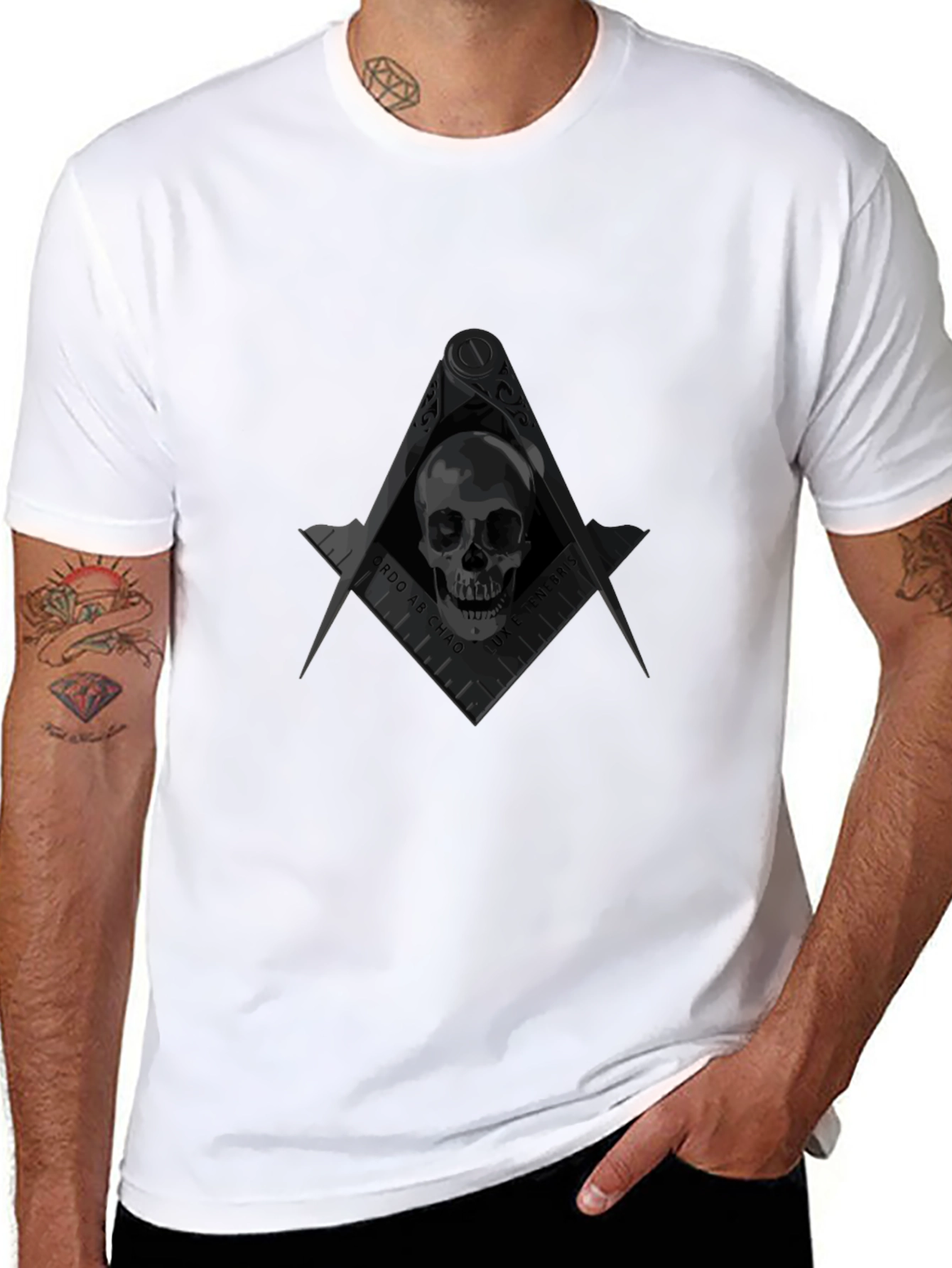 Skull & Compass Graphic Tee
