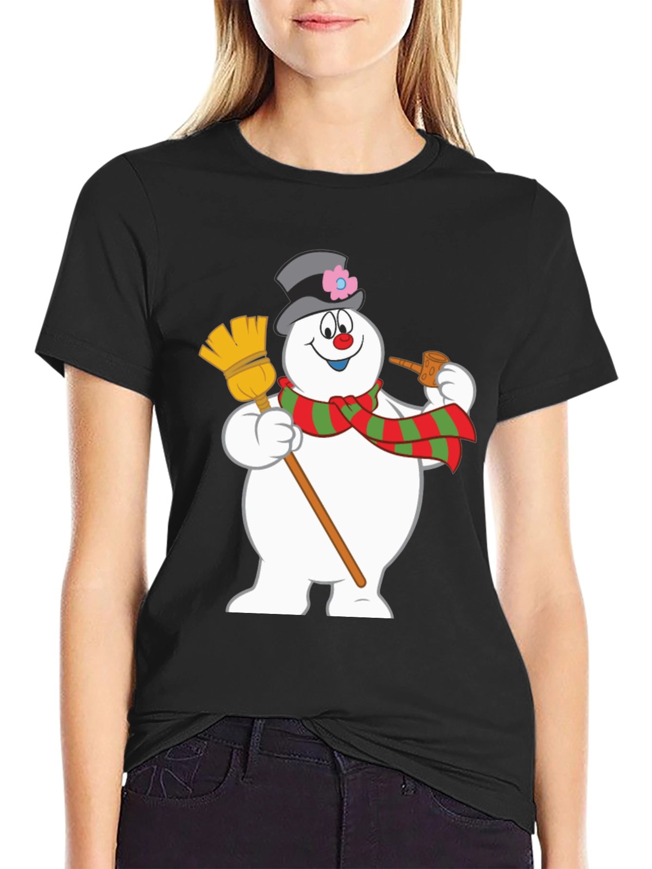 Frosty the Snowman Graphic Tee - Holiday Fun!