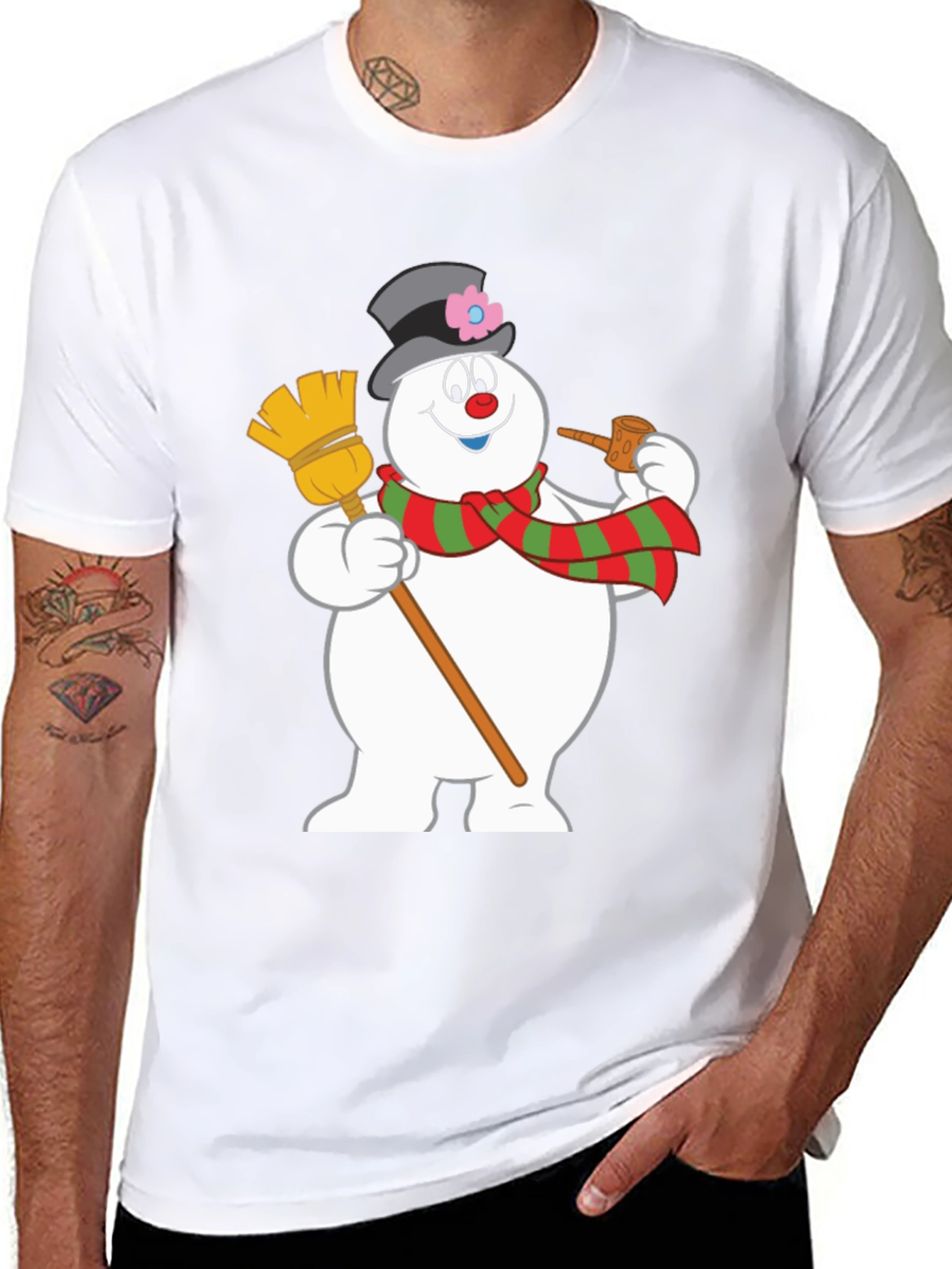 Frosty the Snowman Graphic Tee - Holiday Fun!