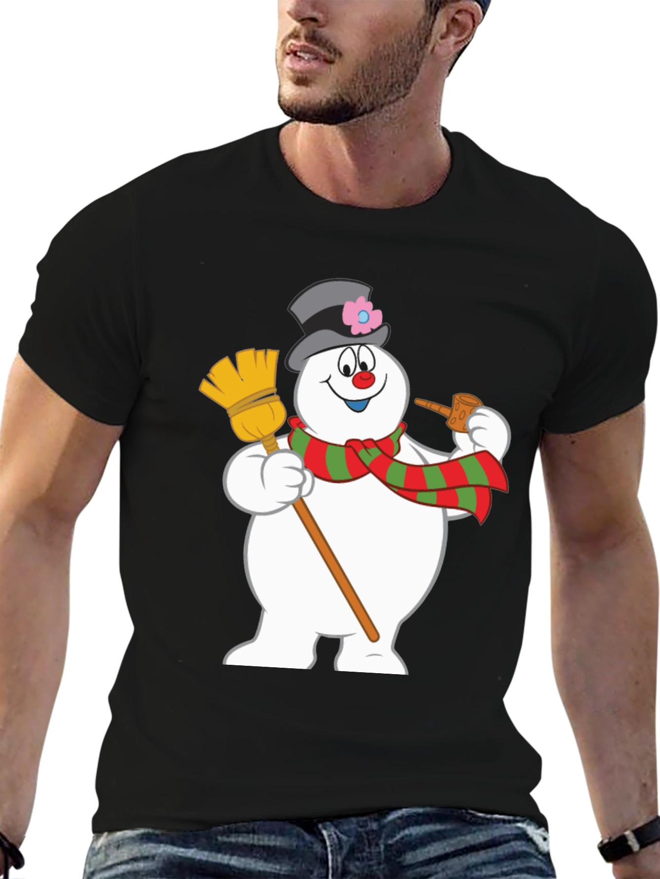 Frosty the Snowman Graphic Tee - Holiday Fun!