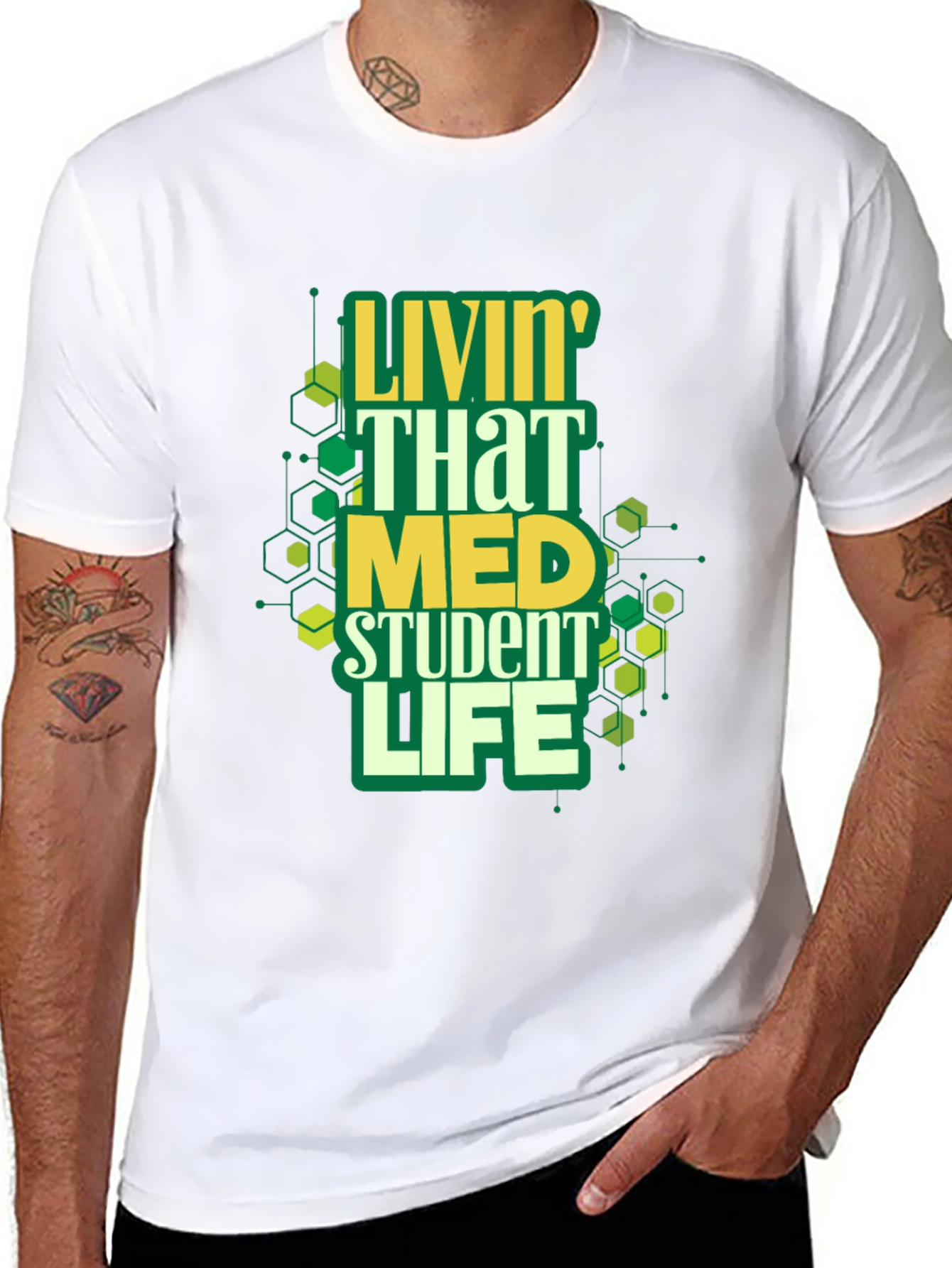 Livin That Med Student Life Graphic Tee