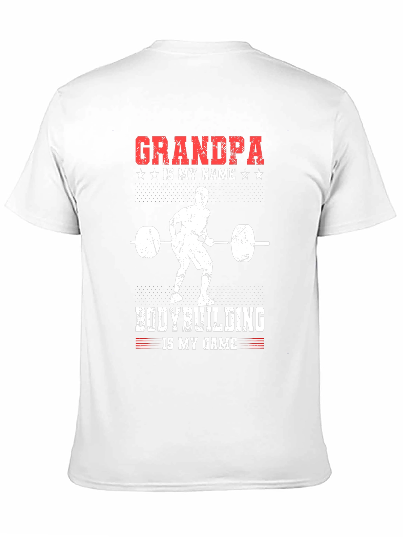 Grandpa Bodybuilding T-Shirt - Weightlifting Gym Tee