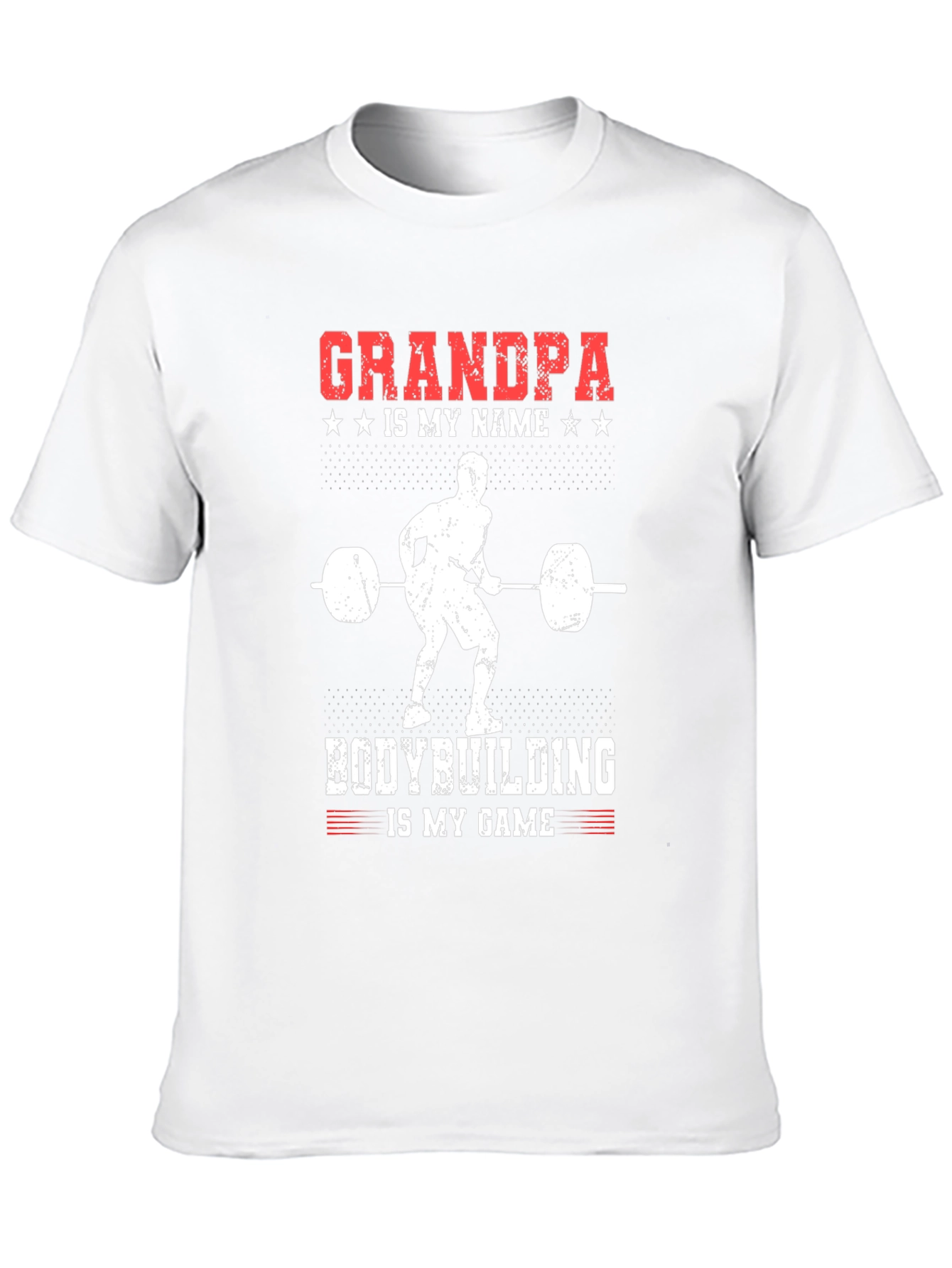 Grandpa Bodybuilding T-Shirt - Weightlifting Gym Tee