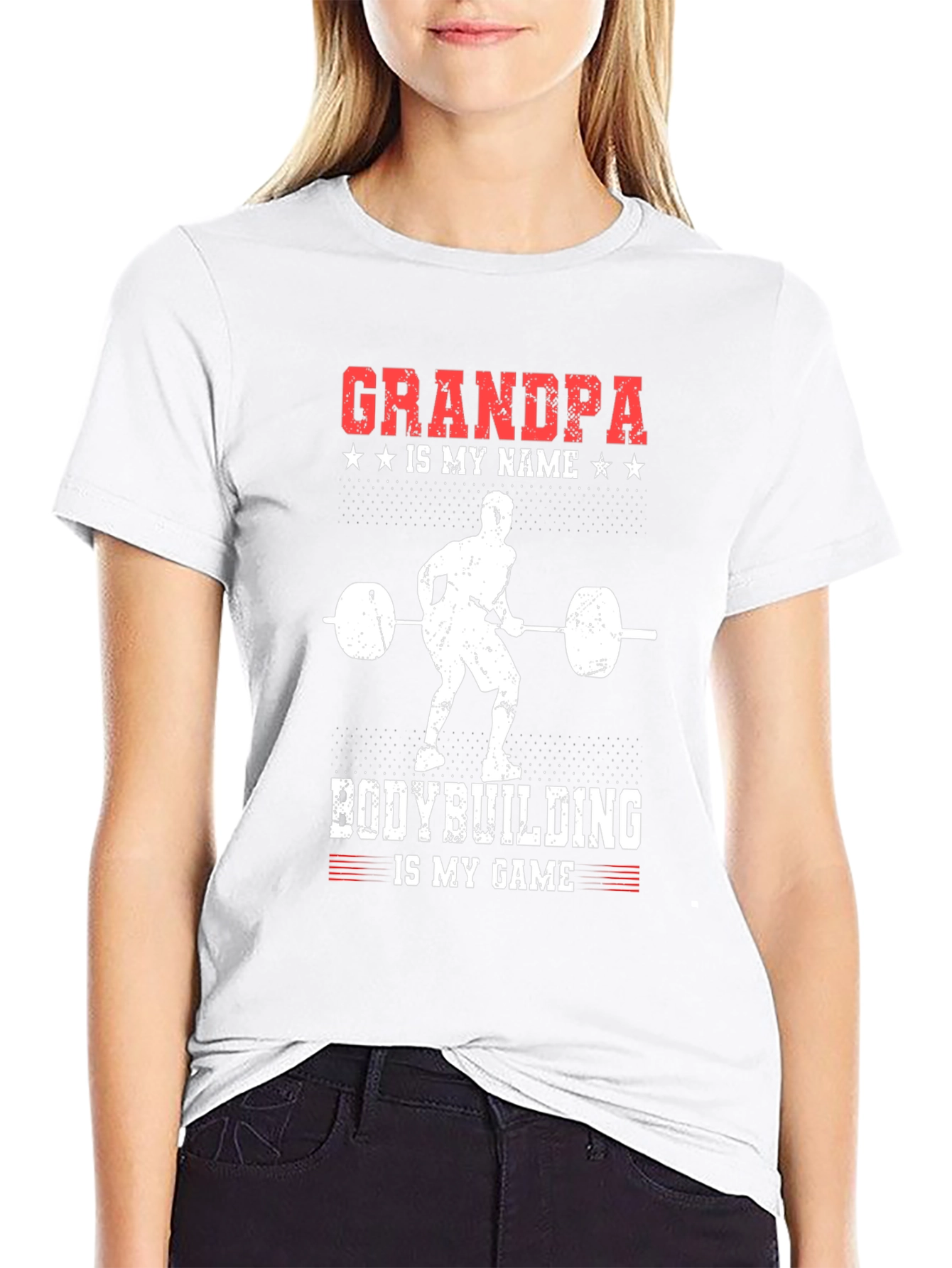 Grandpa Bodybuilding T-Shirt - Weightlifting Gym Tee
