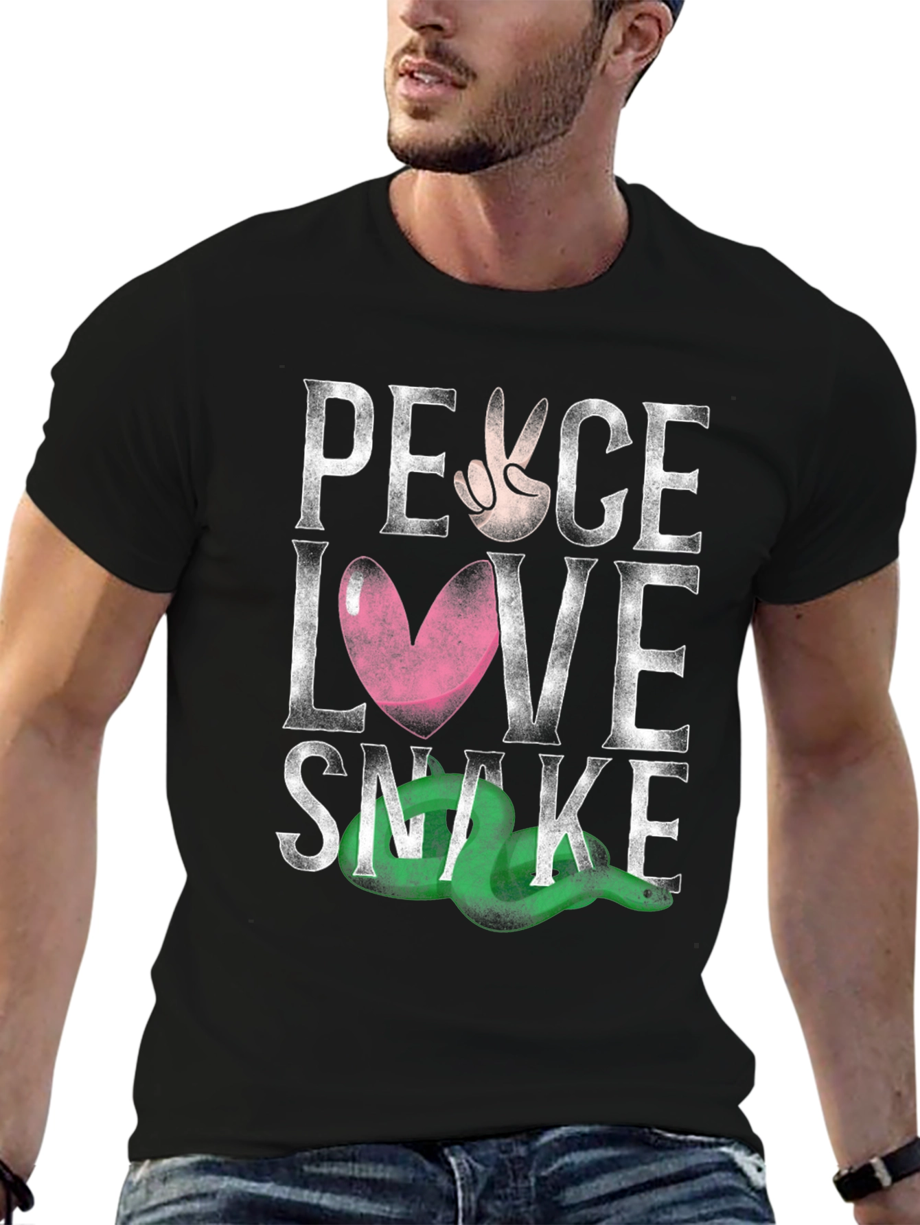 Peace Love Snake T-Shirt