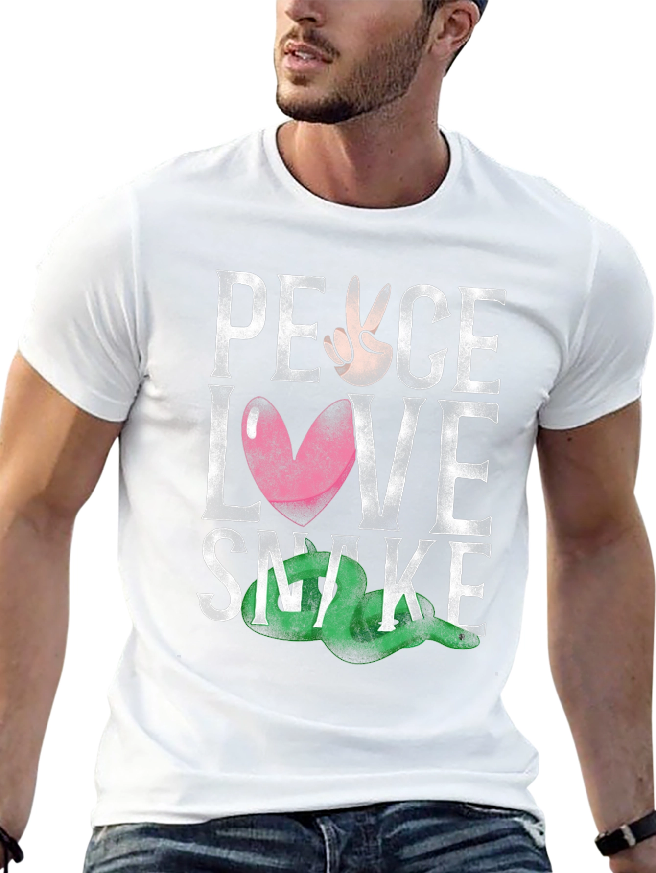 Peace Love Snake T-Shirt