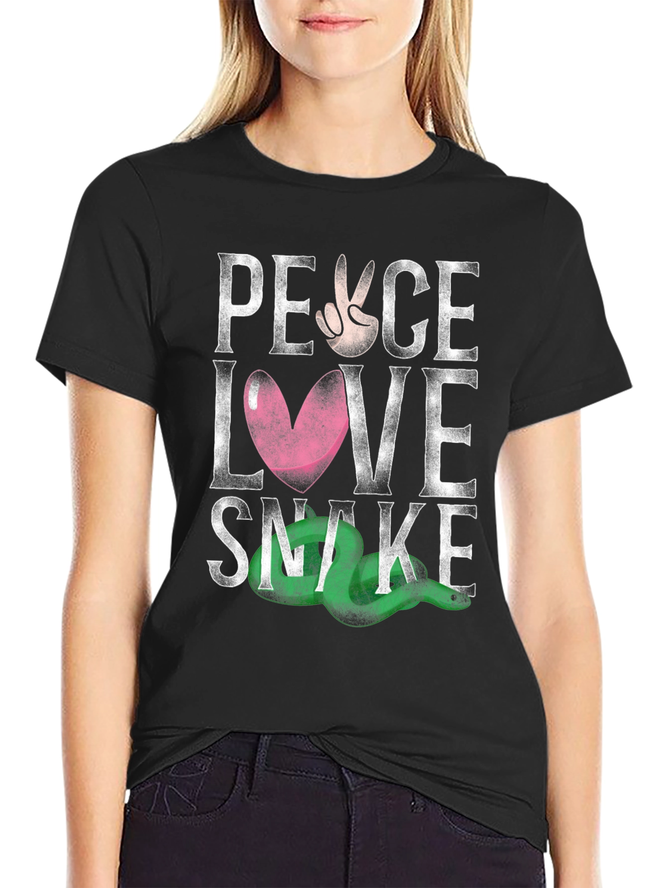 Peace Love Snake T-Shirt