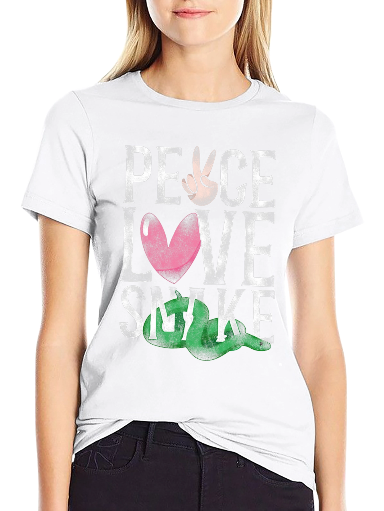 Peace Love Snake T-Shirt