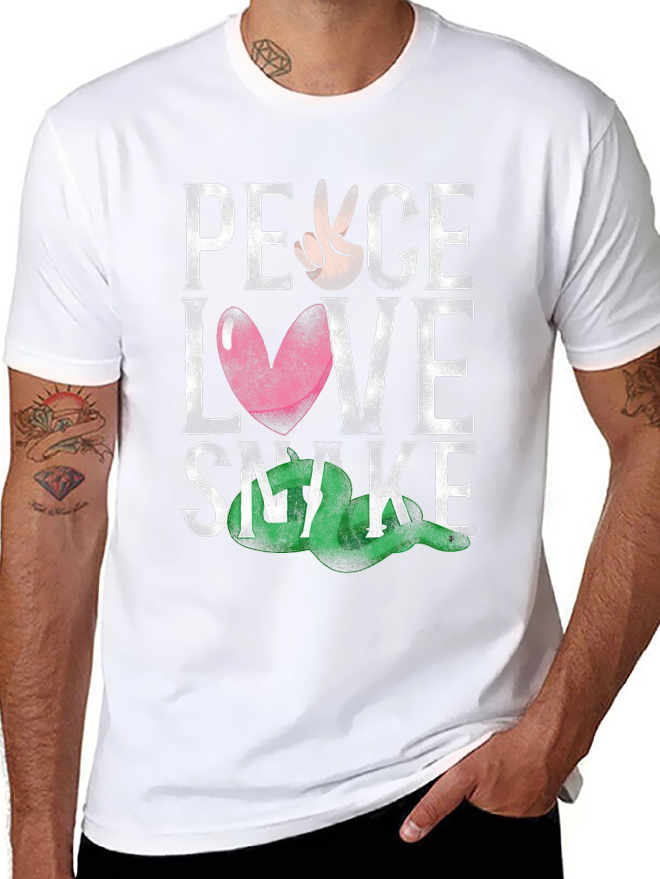 Peace Love Snake T-Shirt