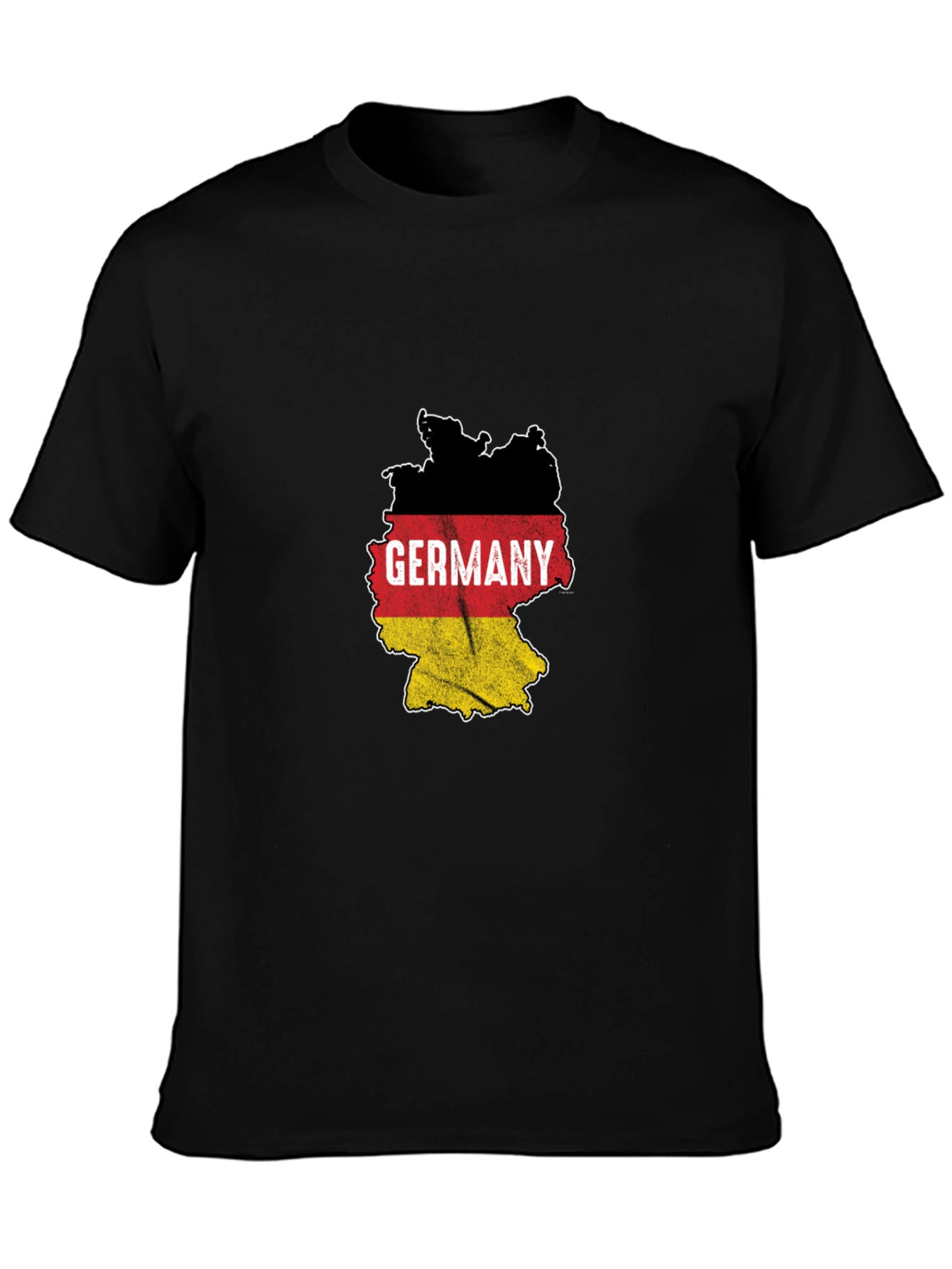 Germany Flag Map Graphic T-Shirt