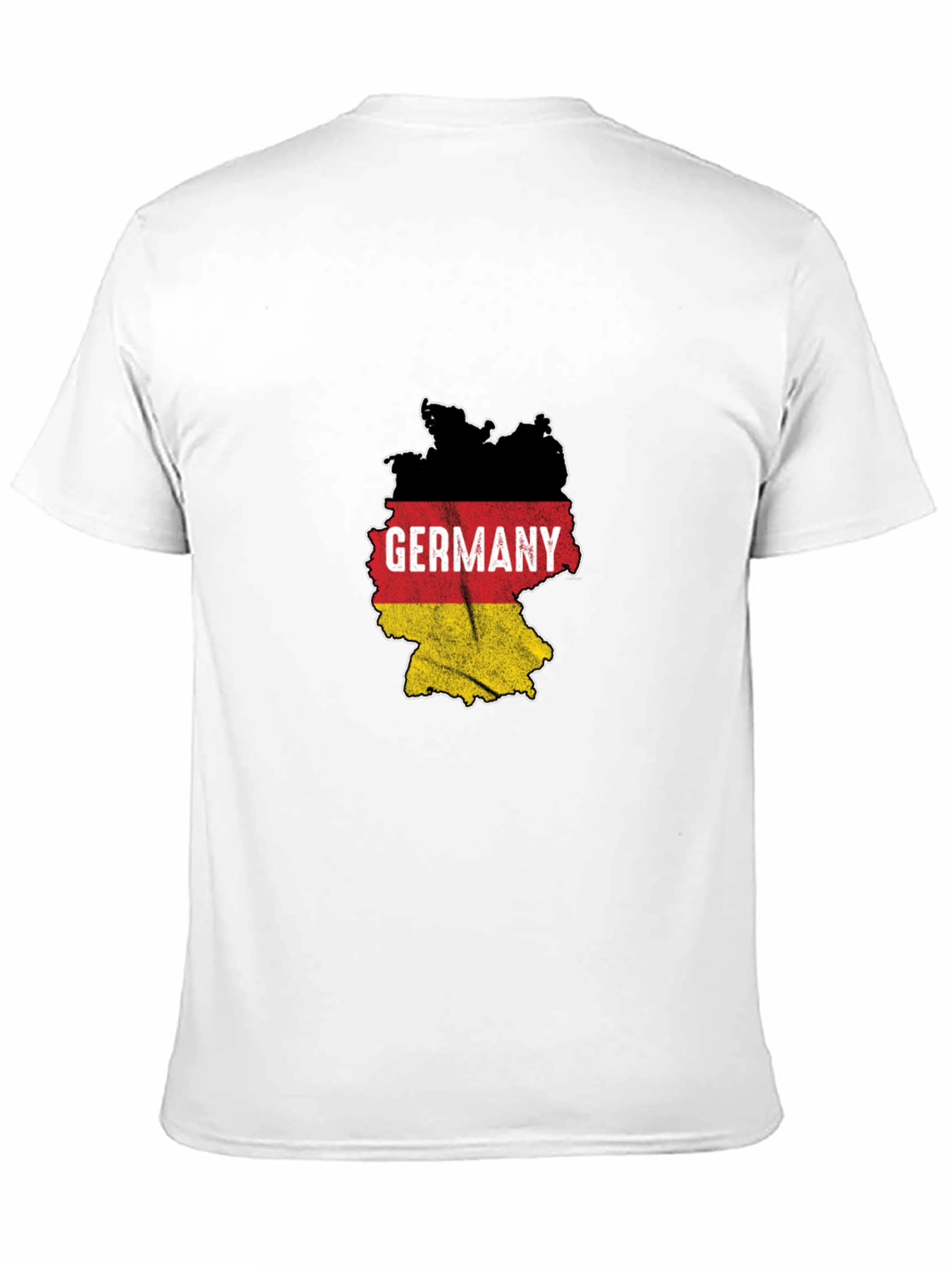 Germany Flag Map Graphic T-Shirt