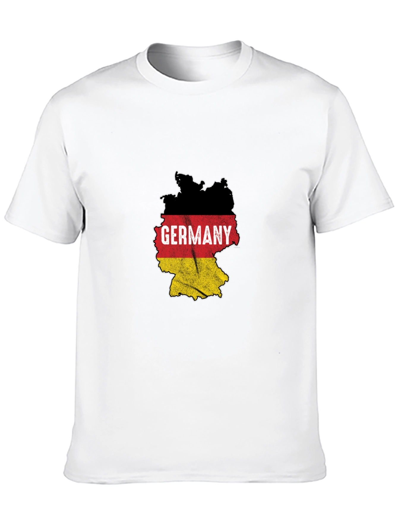 Germany Flag Map Graphic T-Shirt