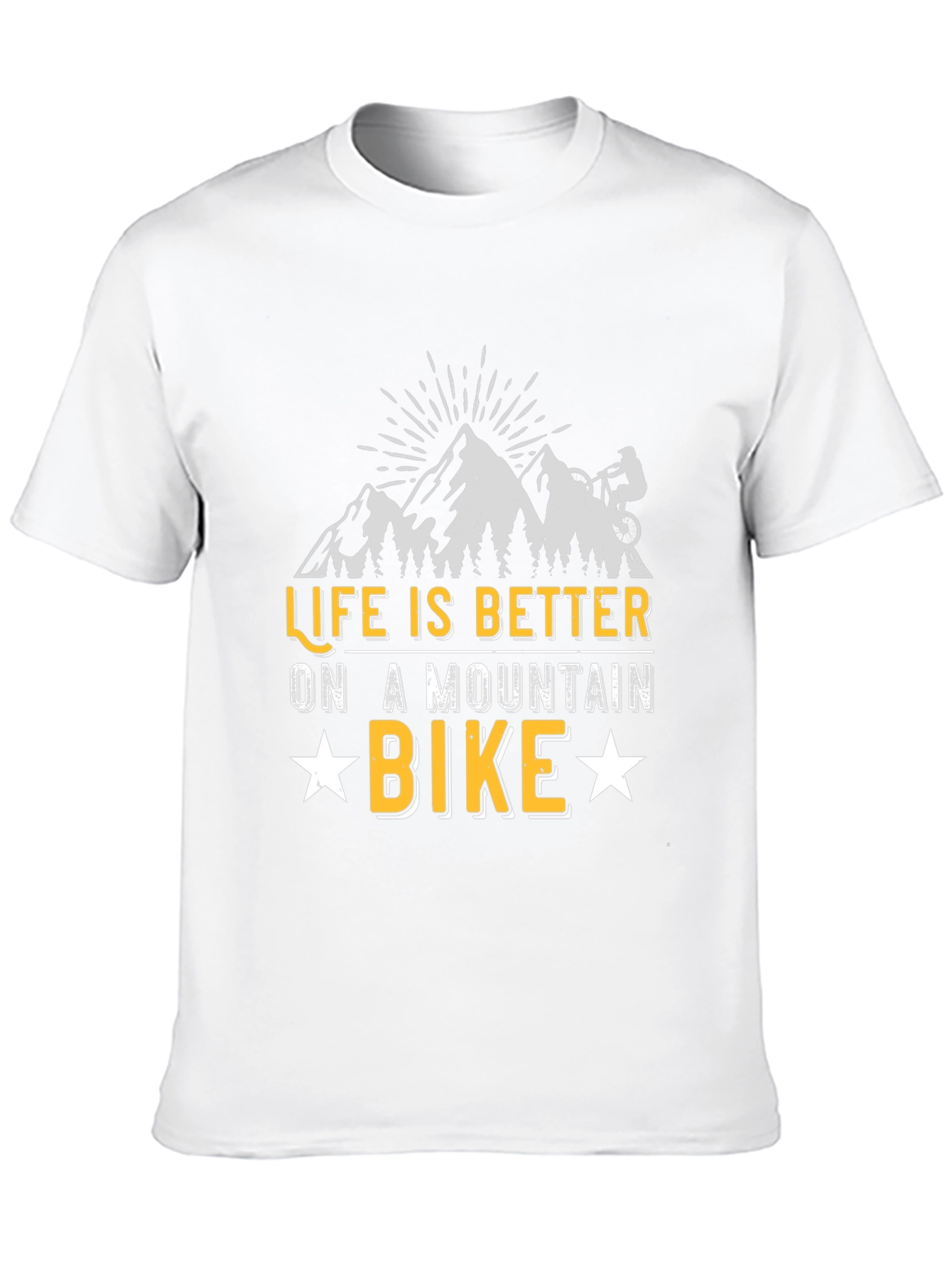 Mountain Bike Graphic Tee - Life is Better!