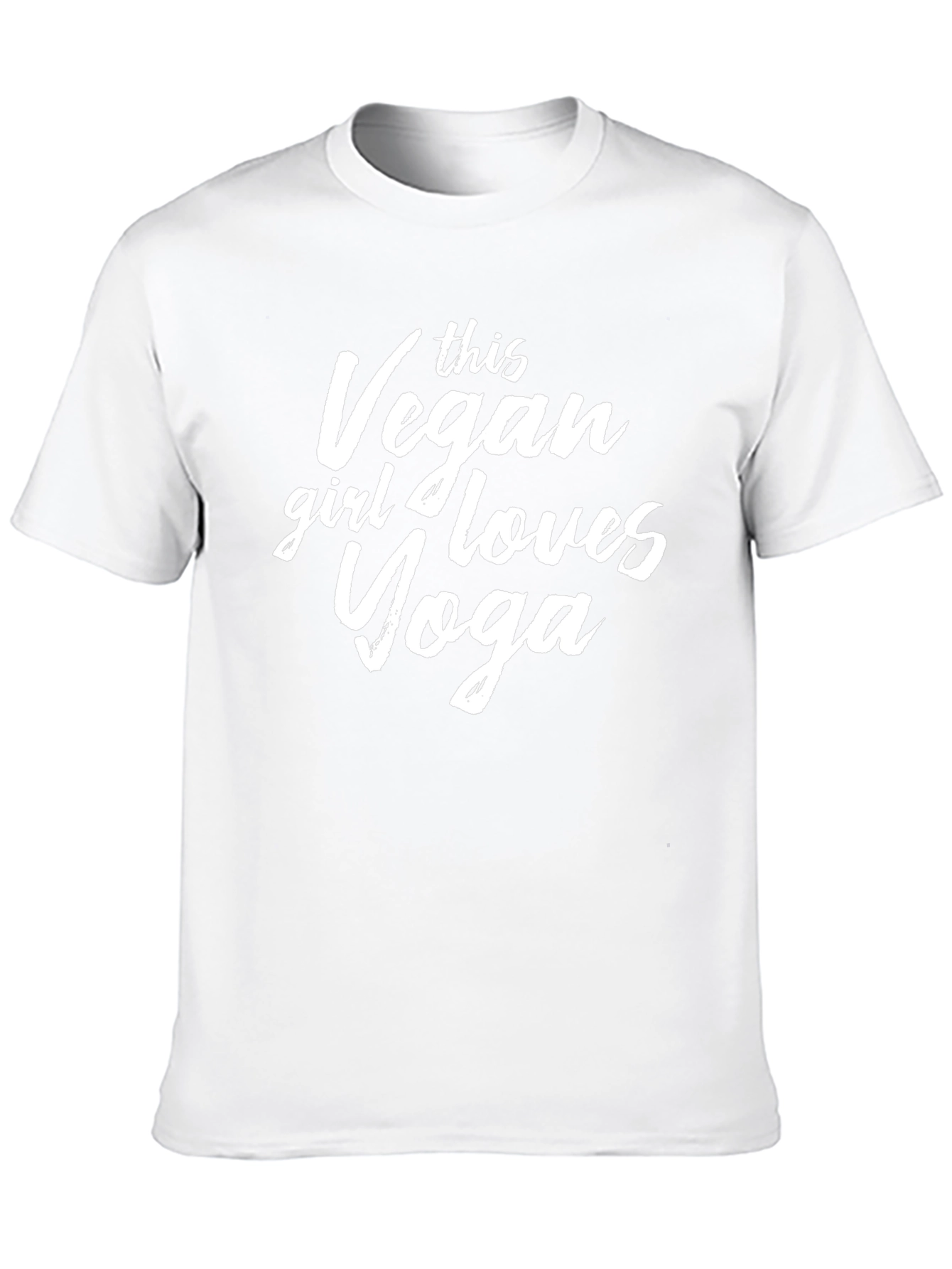 Vegan Yoga Lover T-Shirt - Black
