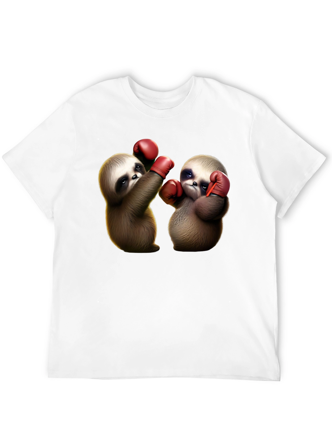 Boxing Sloth Graphic Tee