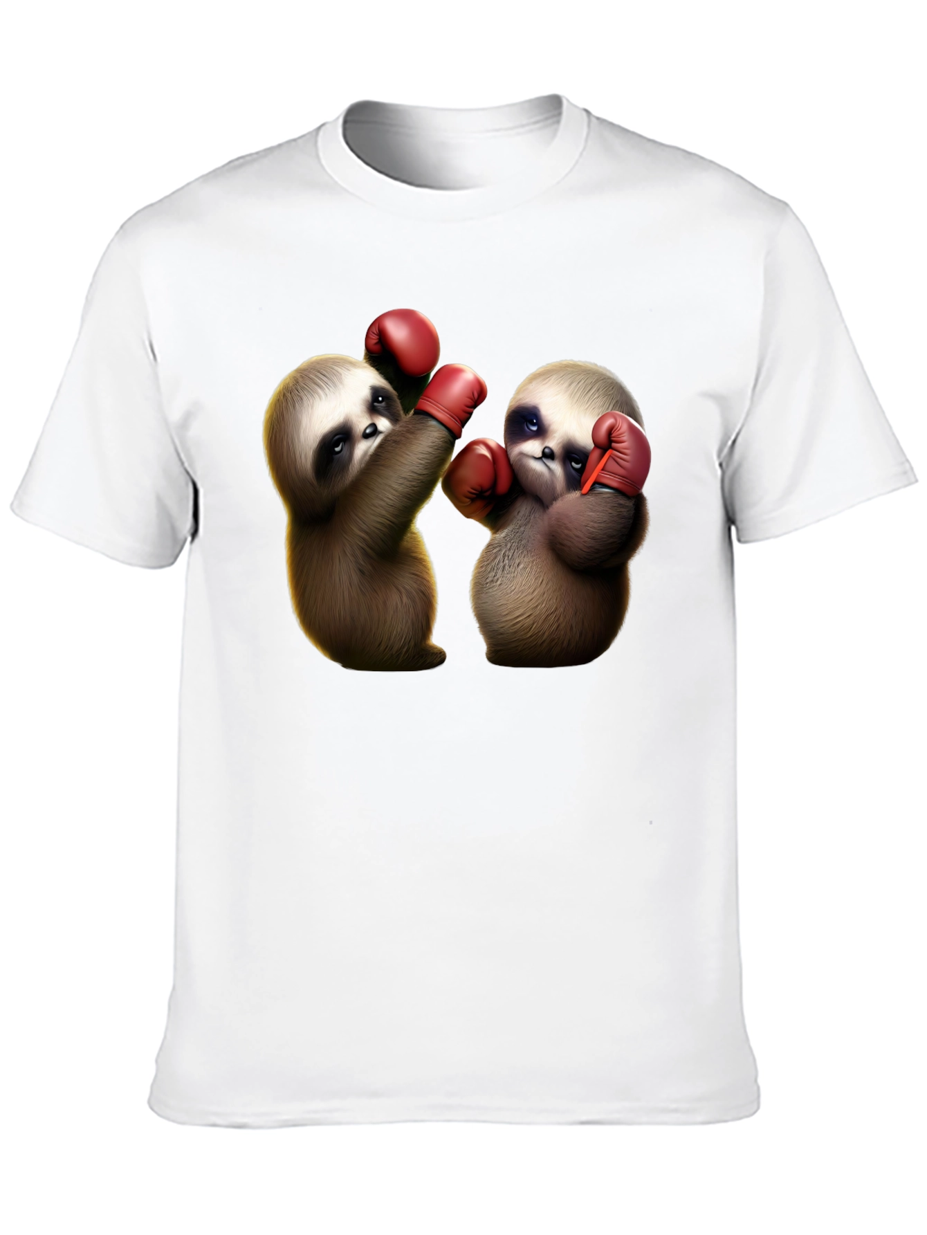 Boxing Sloth Graphic Tee