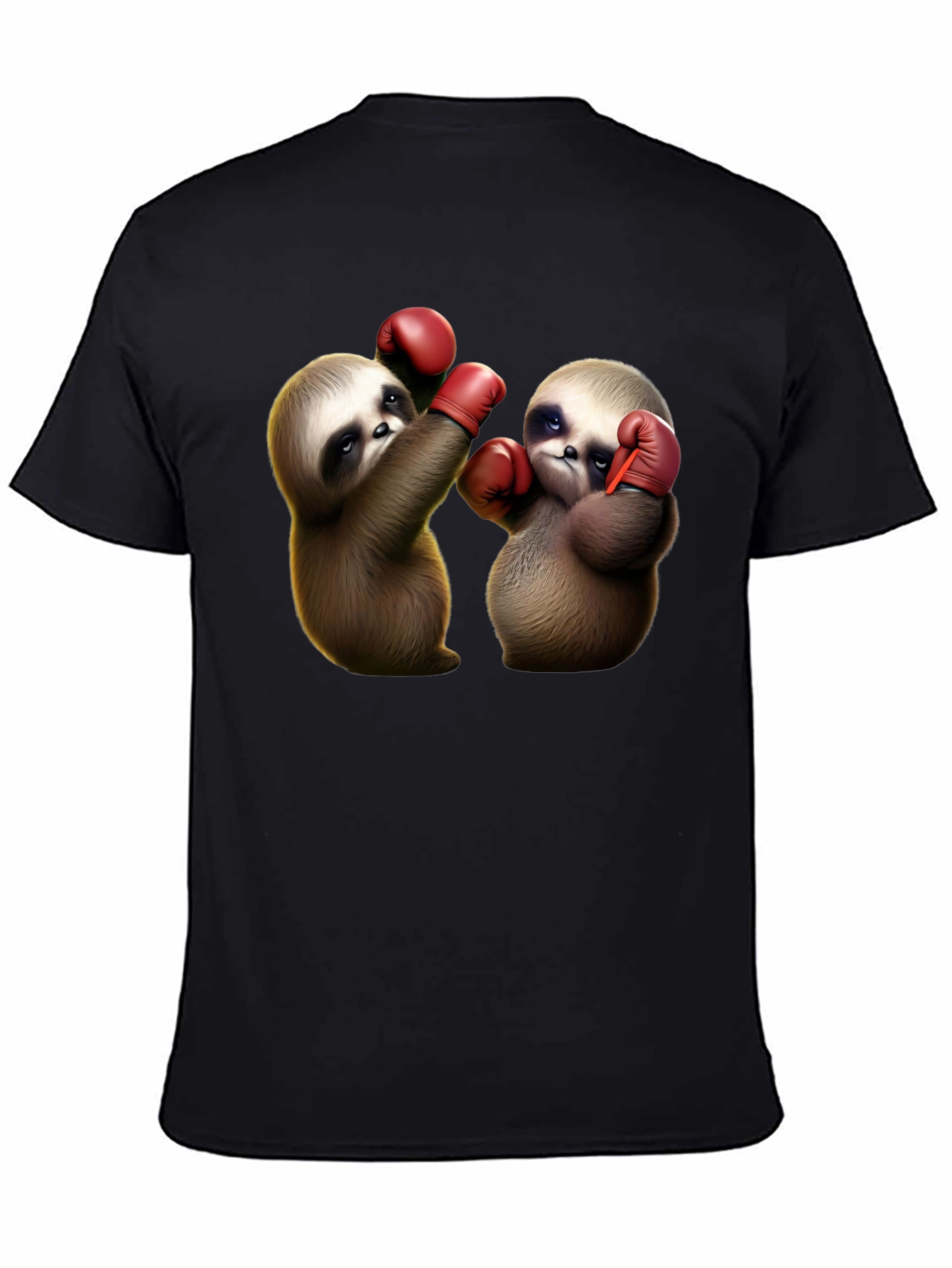 Boxing Sloth Graphic Tee