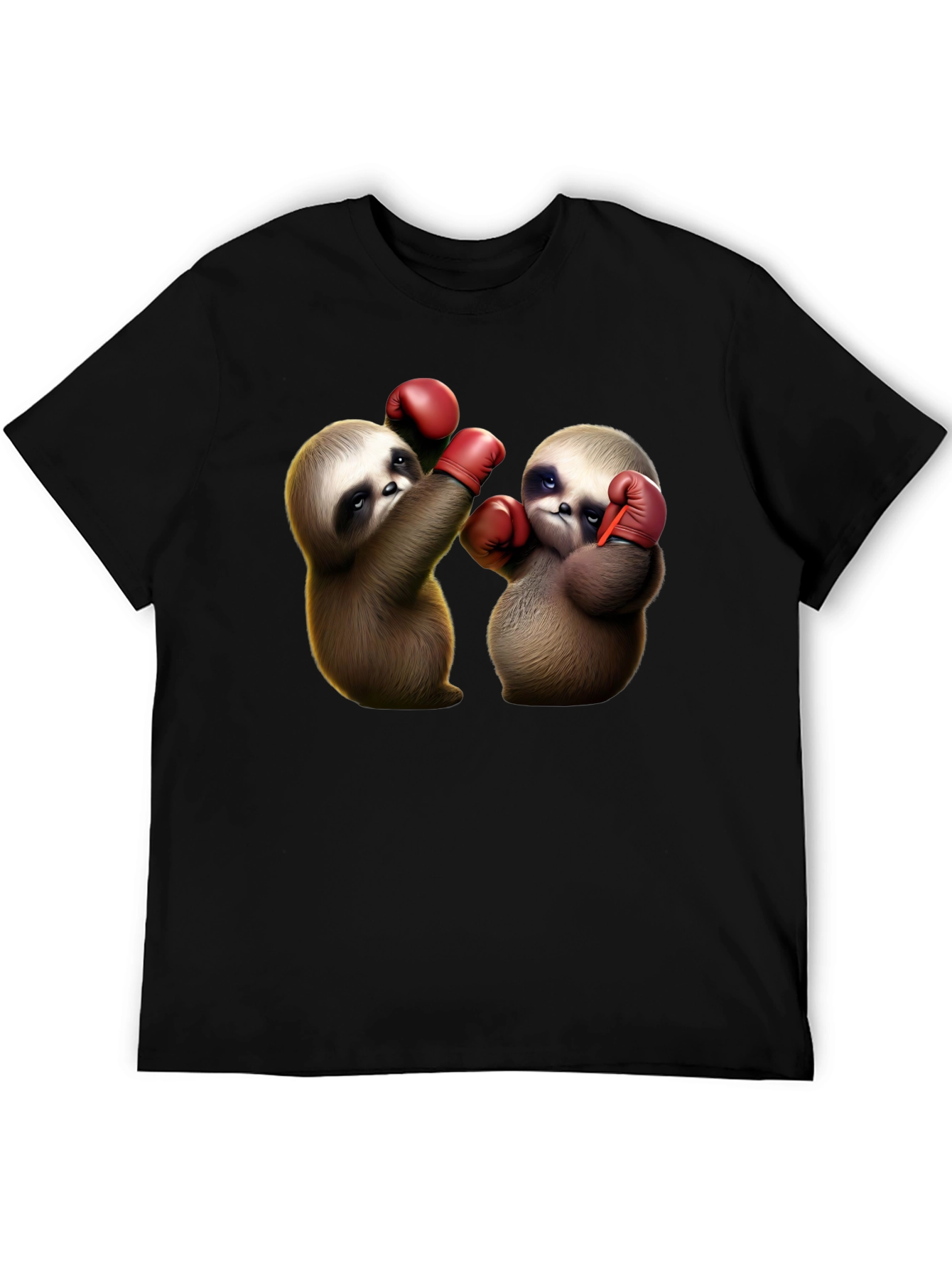 Boxing Sloth Graphic Tee