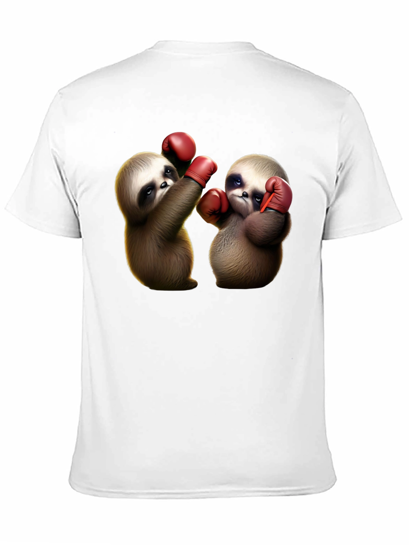 Boxing Sloth Graphic Tee