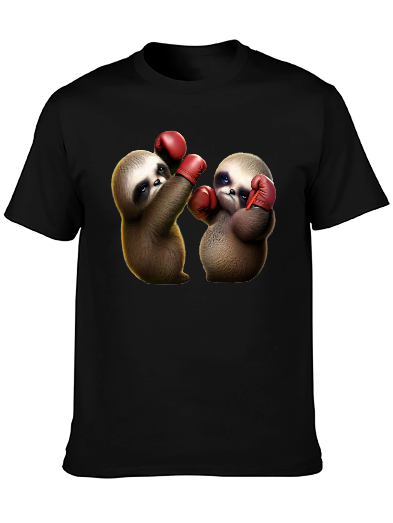 Boxing Sloth Graphic Tee