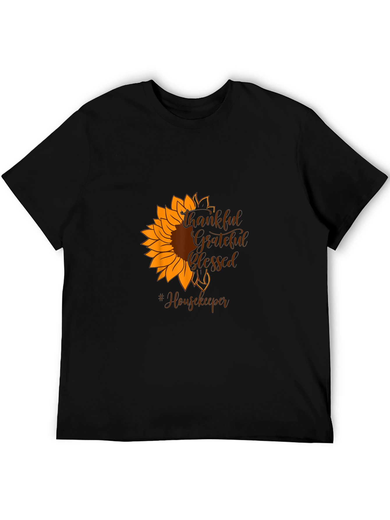 Thankful Grateful Blessed Housekeeper T-Shirt