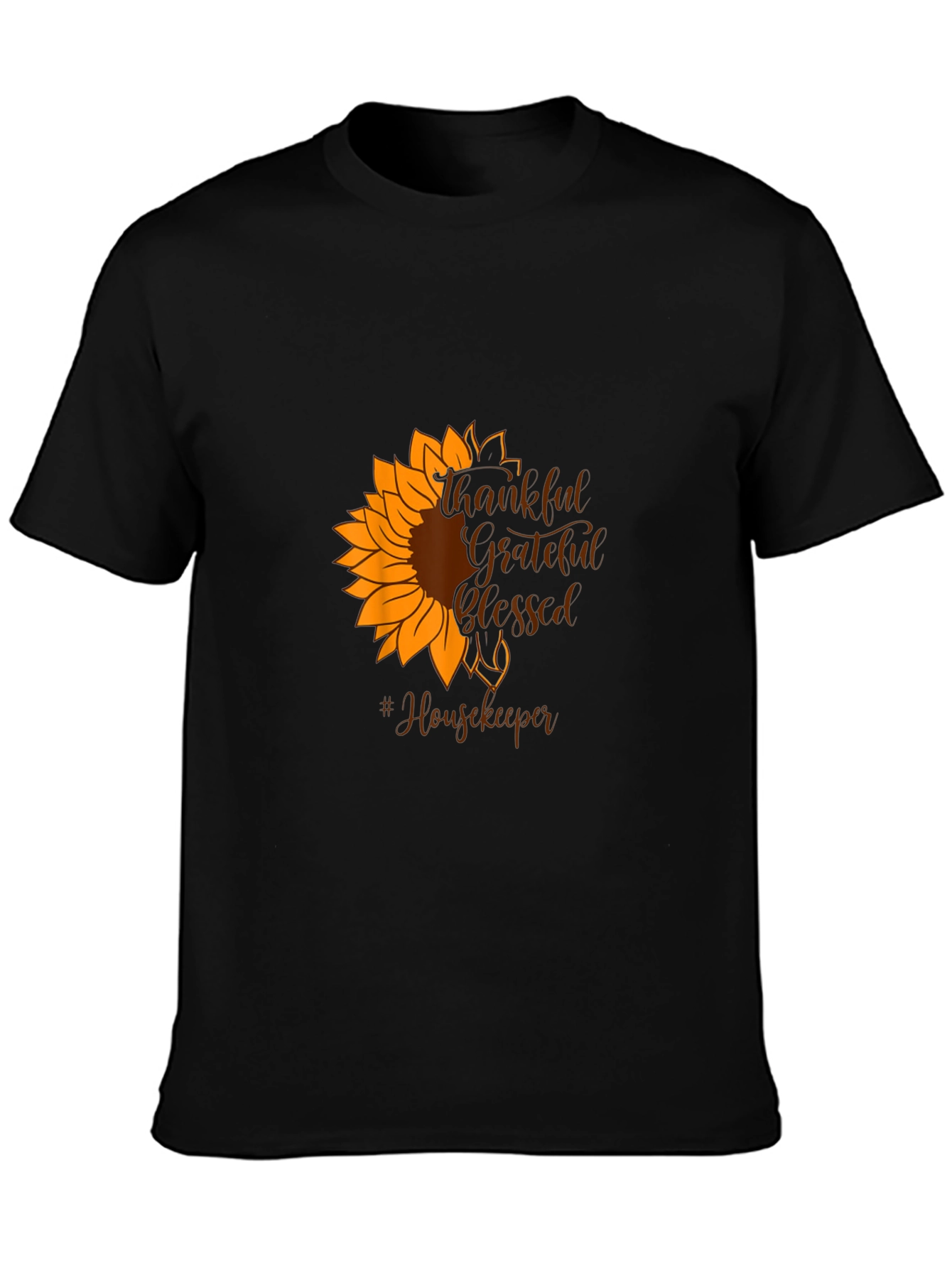 Thankful Grateful Blessed Housekeeper T-Shirt