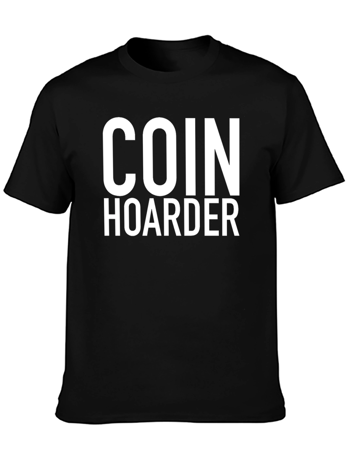 Coin Hoarder T-Shirt - Black