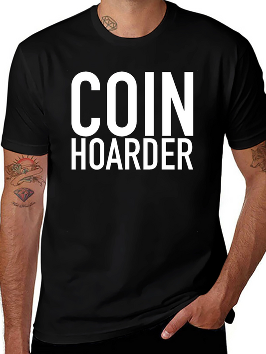 Coin Hoarder T-Shirt - Black