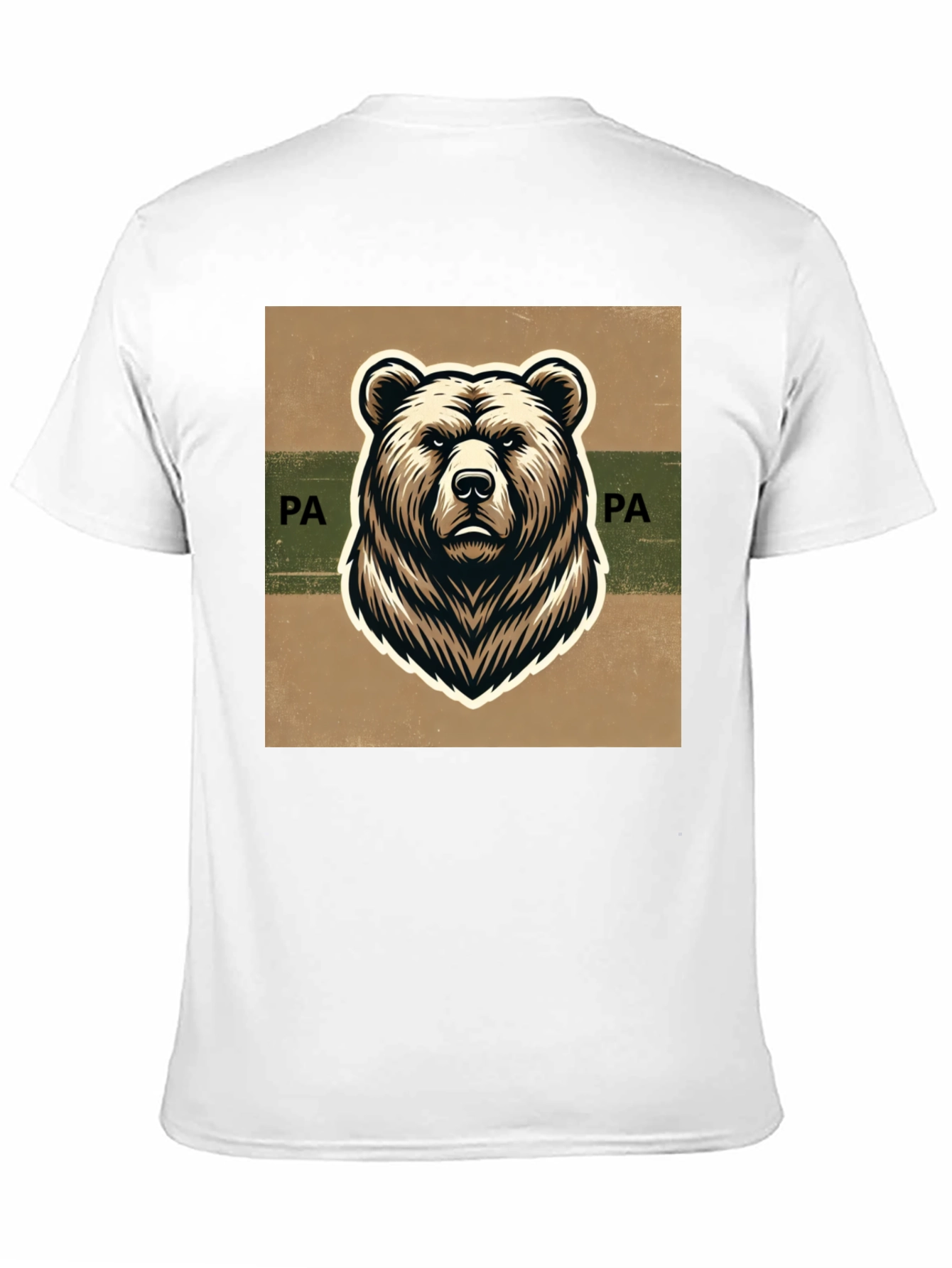 Pennsylvania Bear Graphic Tee - Classic Style