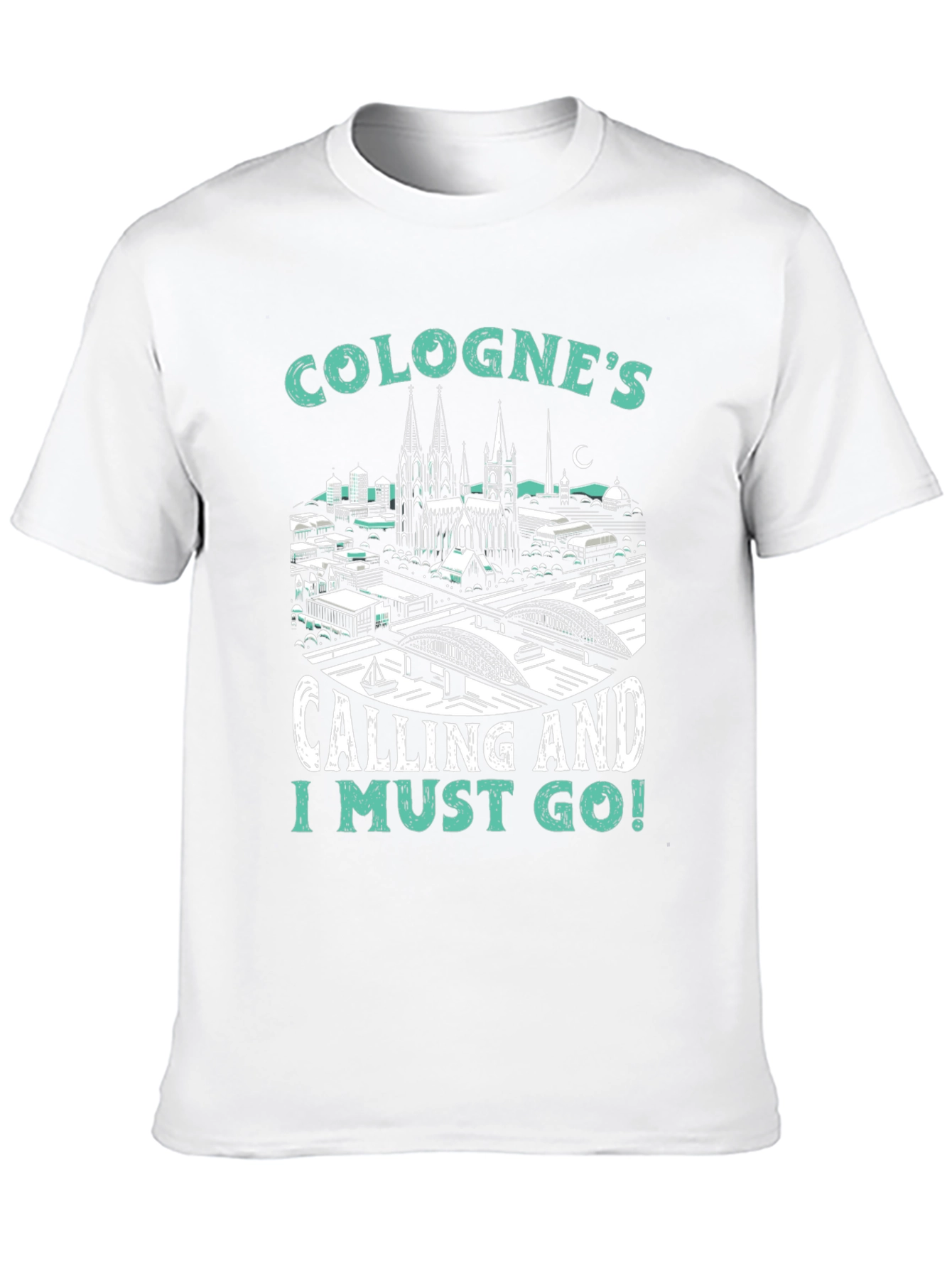 Cologne Calling Black Graphic Tee