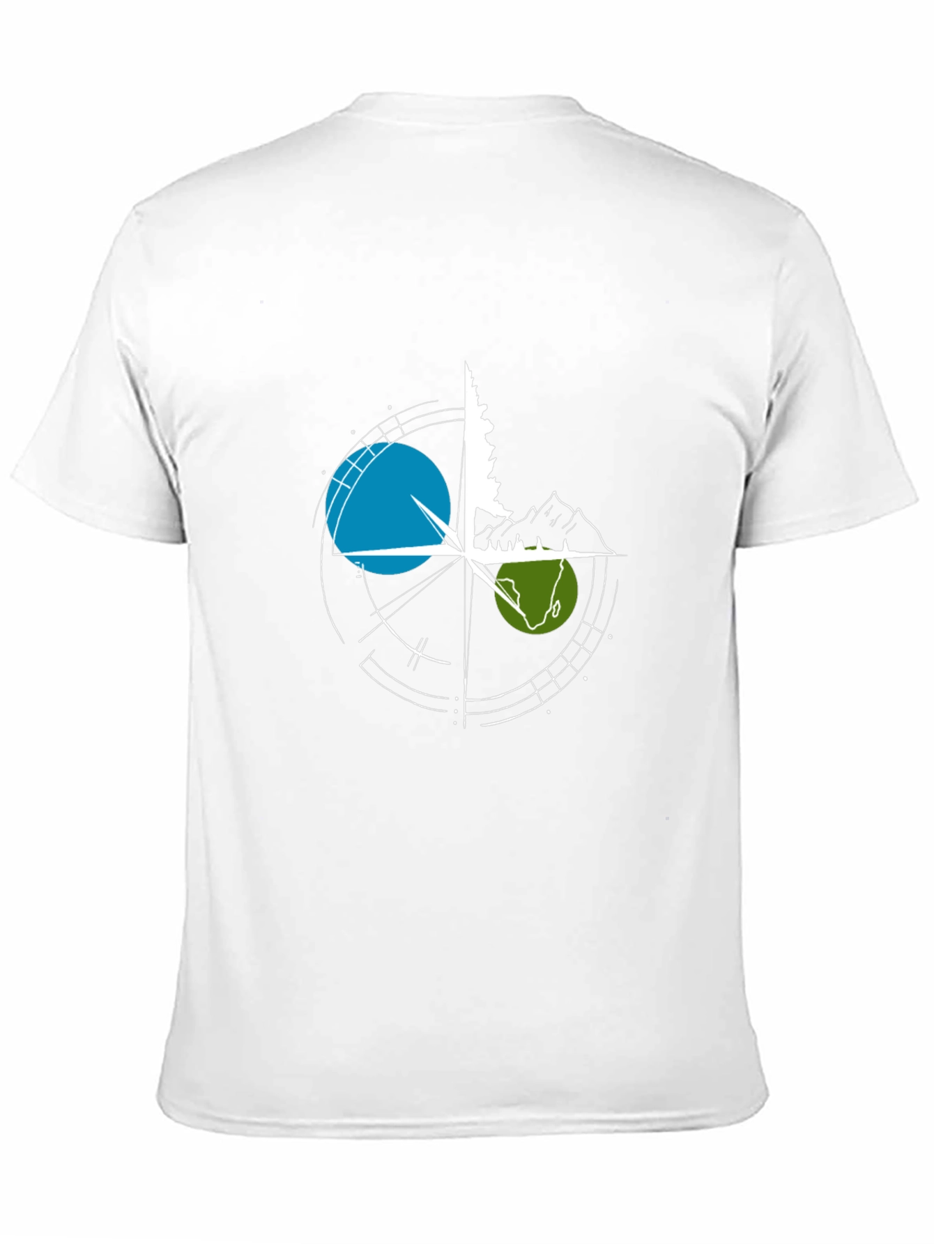 Adventure Compass Graphic Tee - Black