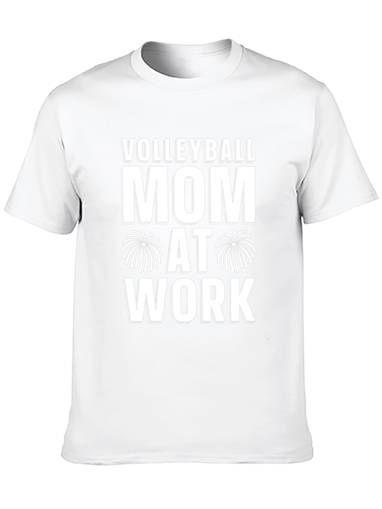 Volleyball Mom at Work Graphic T-Shirt