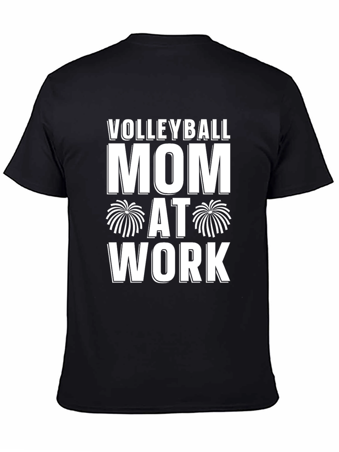 Volleyball Mom at Work Graphic T-Shirt