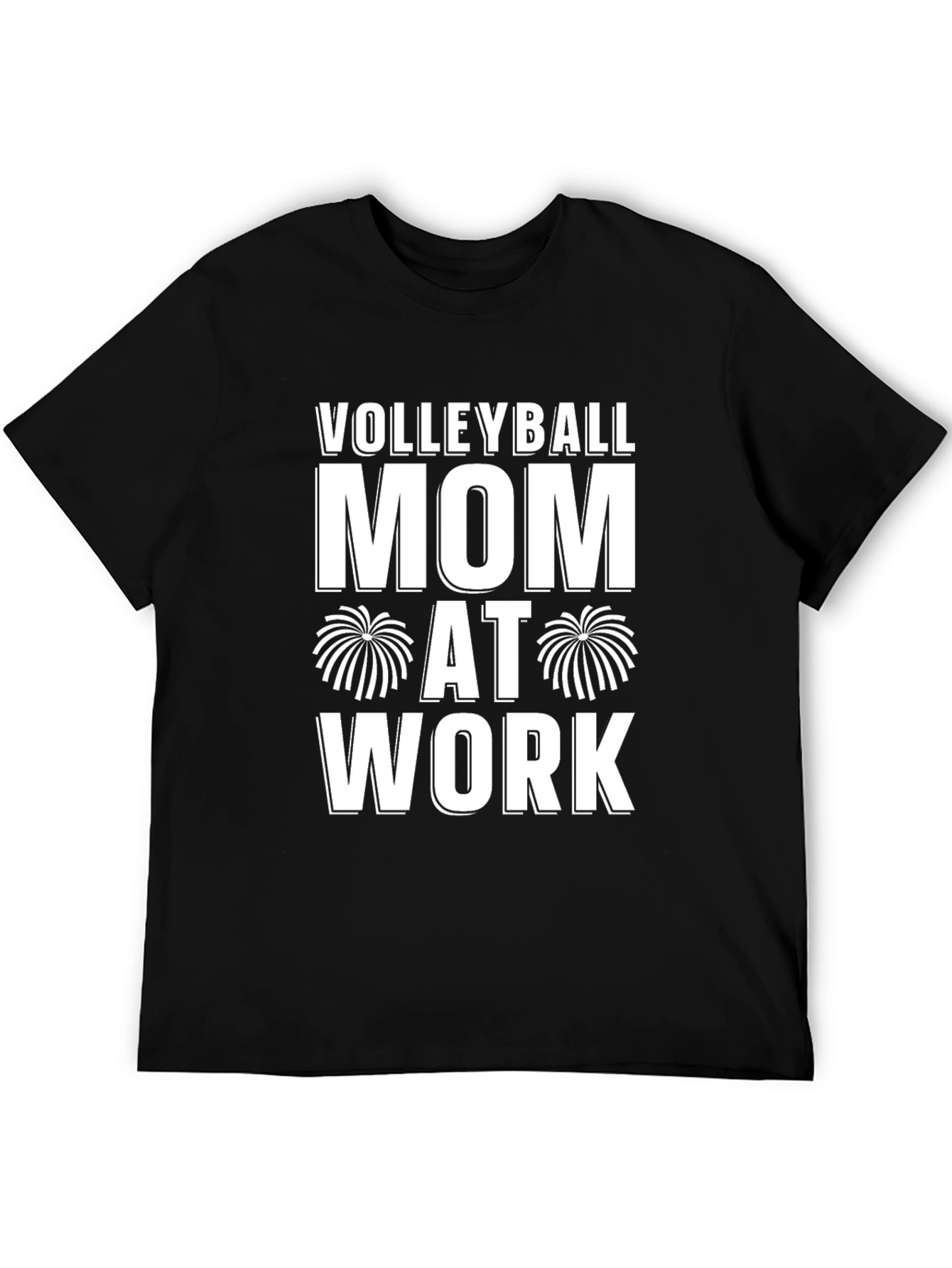 Volleyball Mom at Work Graphic T-Shirt
