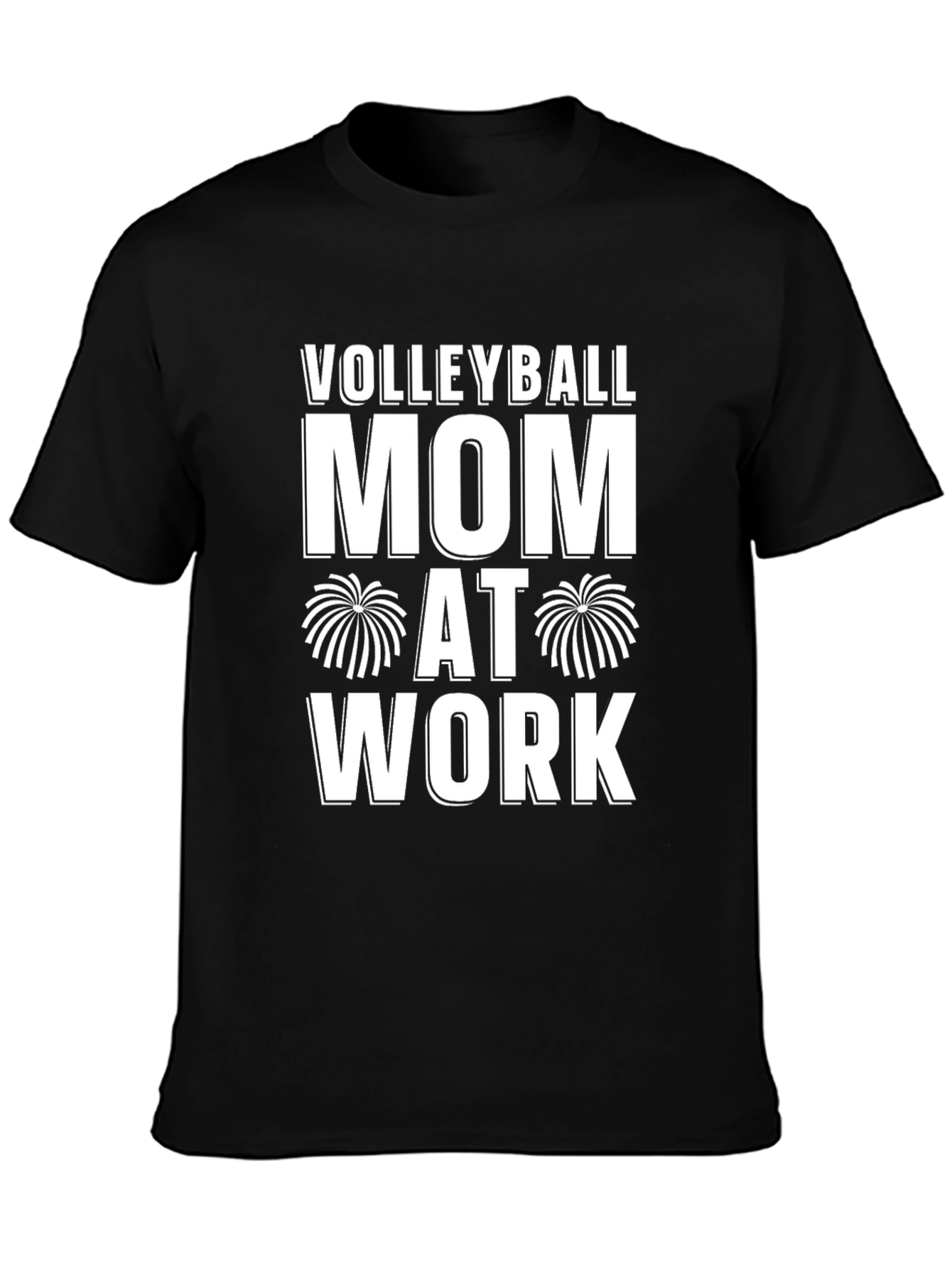 Volleyball Mom at Work Graphic T-Shirt