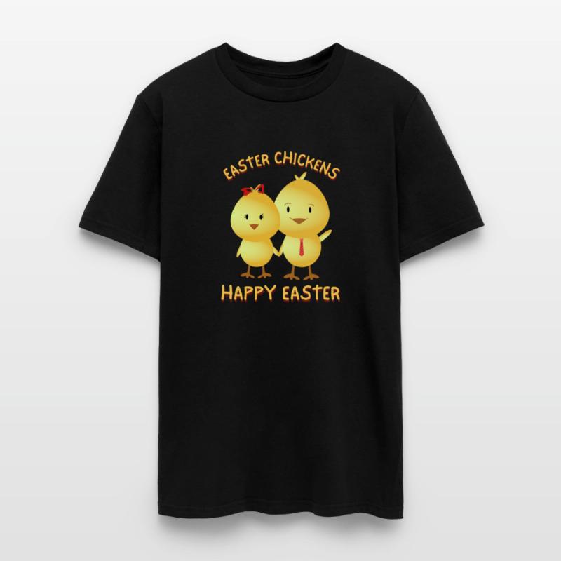 Easter Chicken Beautiful Easter Eggs