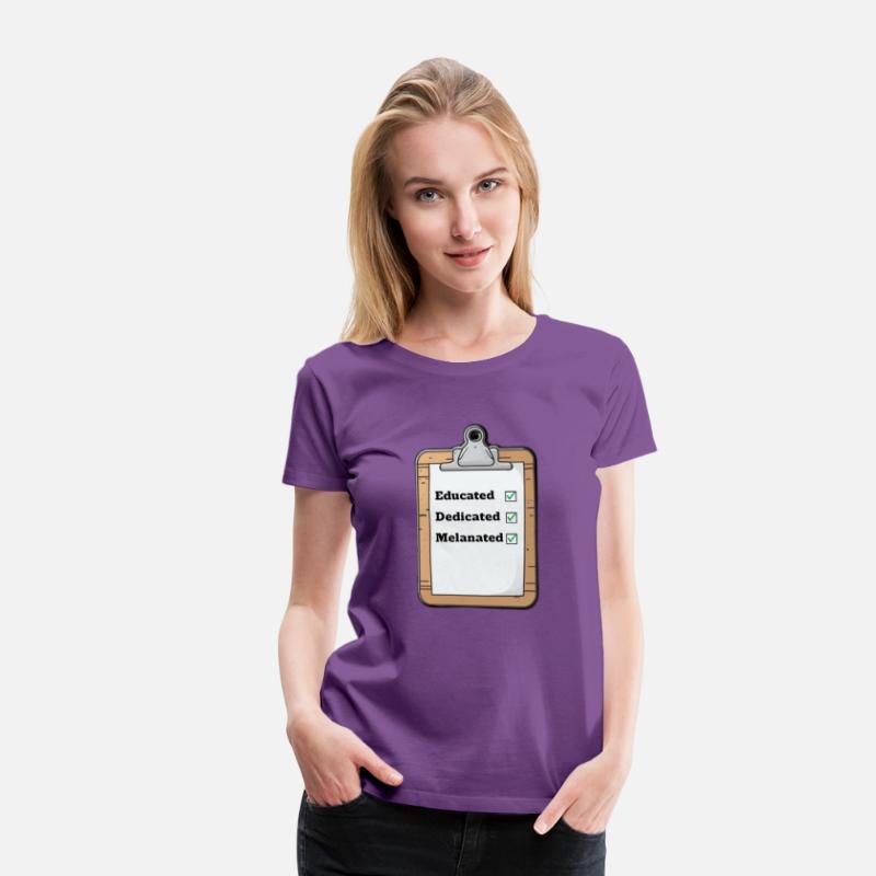 Educated, Dedicated, Melanated T-Shirt