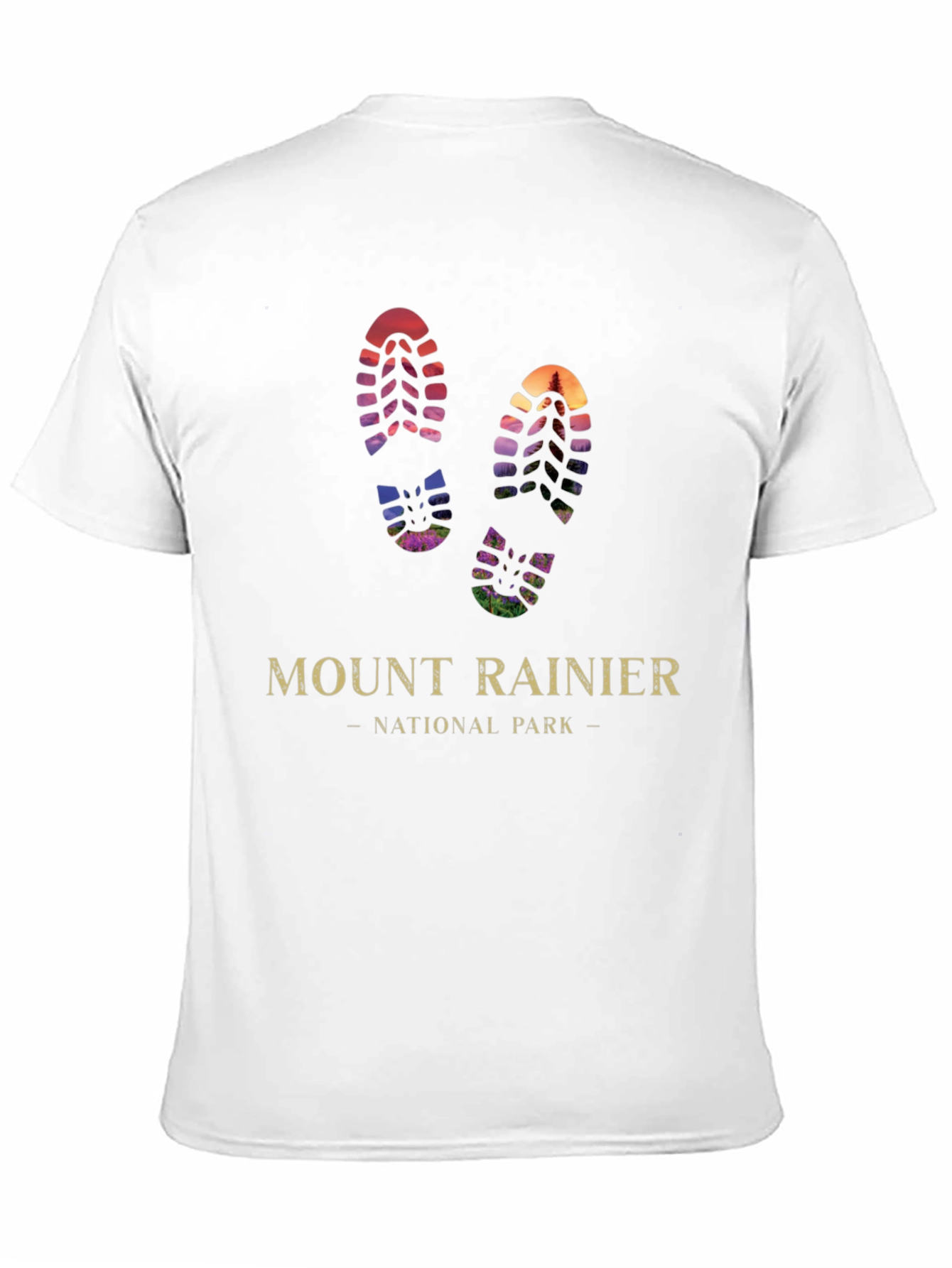 Mount Rainier National Park Hiking T-Shirt