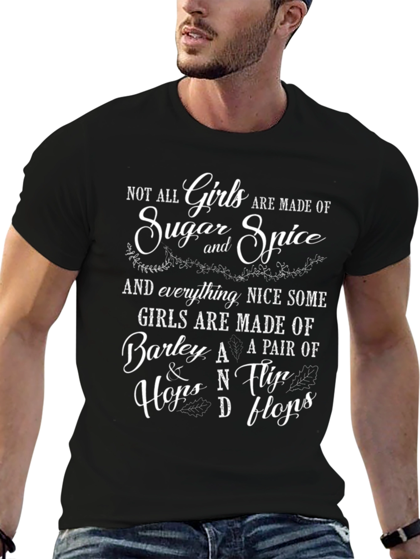 Barley & Hops Graphic T-Shirt