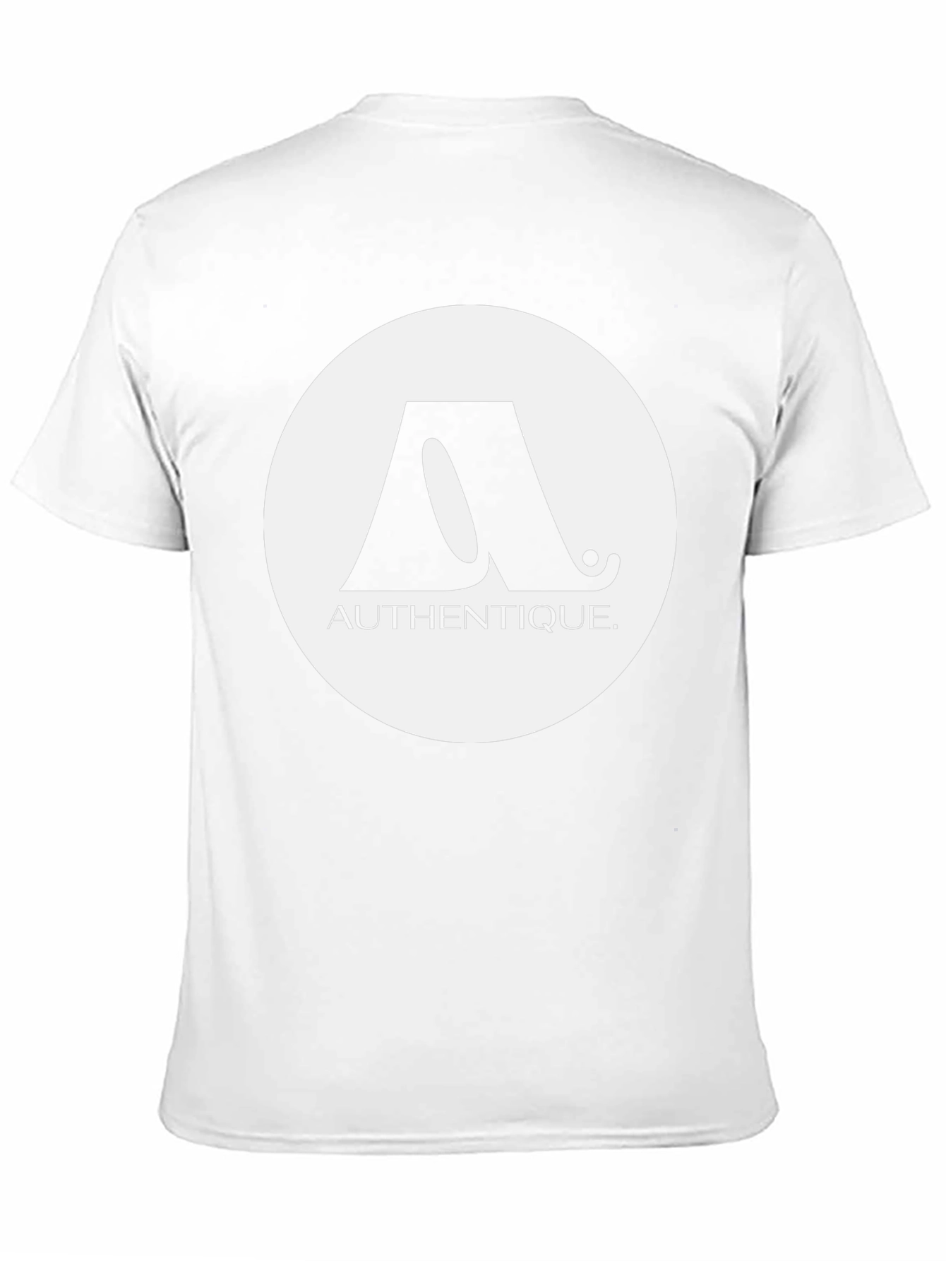 Authentique Graphic Tee - Stylish Black T-Shirt